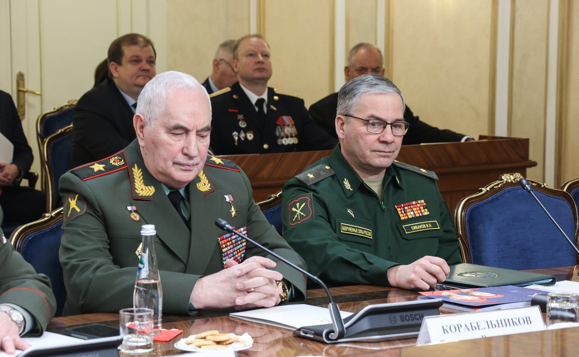 Совещание Комитета Совета Федерации по обороне и безопасности, посвященное Дню защитника Отечества совместно с Клубом военачальников Российской Федерации