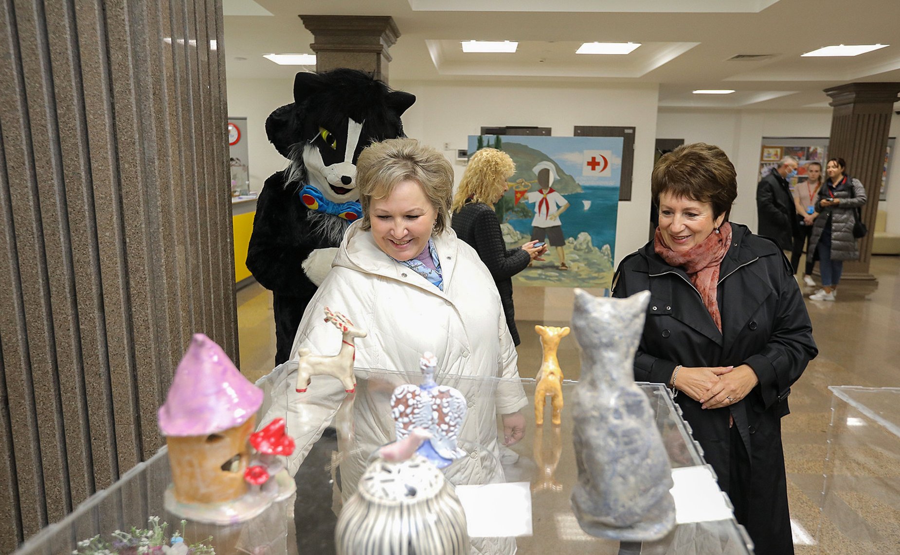 Екатерина Алтабаева и Елена Писарева посетили международный детский центр «Артек»