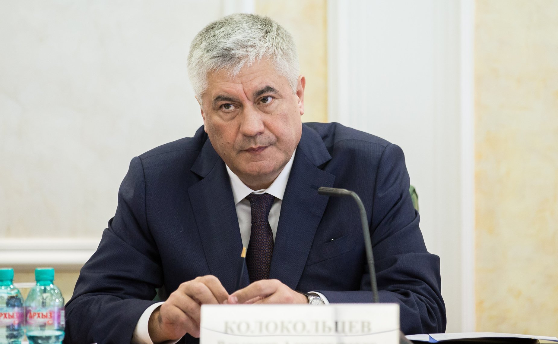 В. Колокольцев на заседании Оргкомитета шестого Международного конгресса «Безопасность на дорогах ради безопасности жизни»