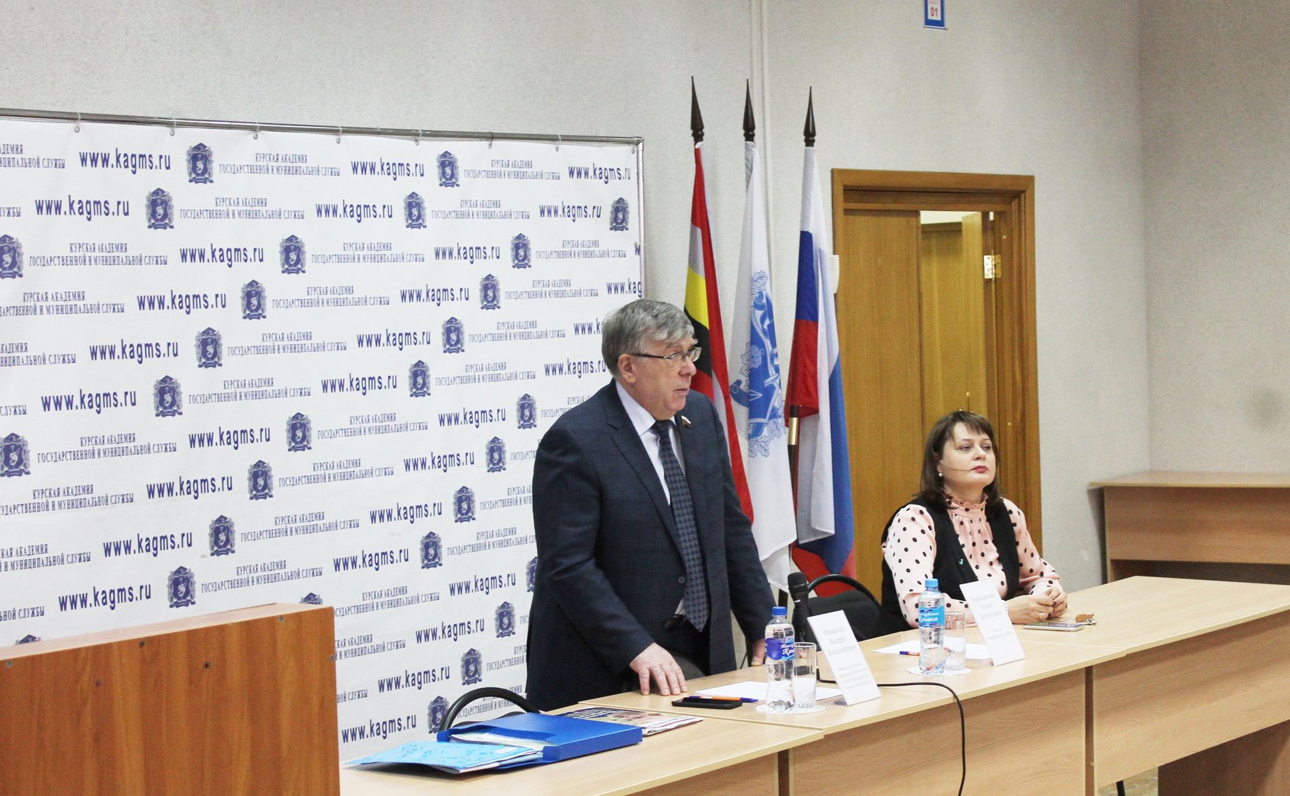 Рабочая поездка В. Рязанского в Курскую область