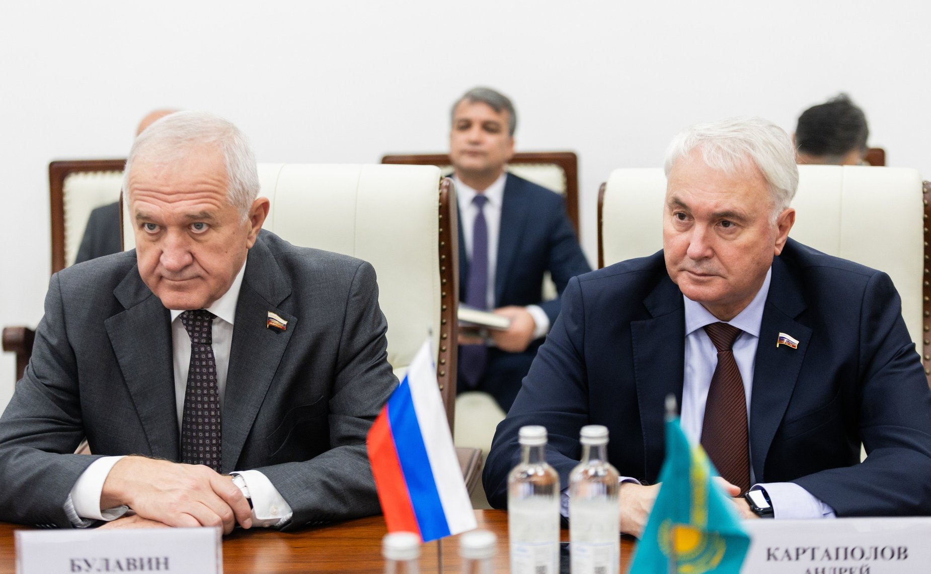 Встреча членов Координационного совещания с руководством Маджлиси намояндагон Маджлиси Оли Республики Таджикистан