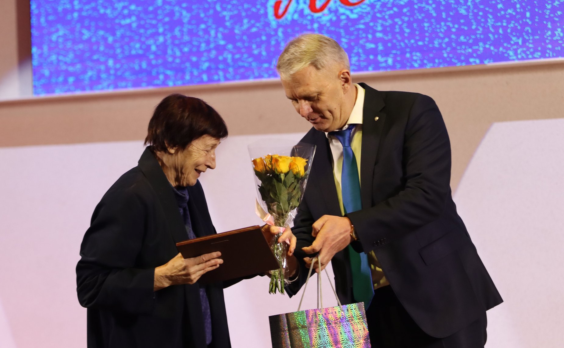 Ирина Кожанова приняла участие в мероприятии по случаю 70-летнего юбилея Кафедры теории и методики легкой атлетики Смоленского государственного университета спорта