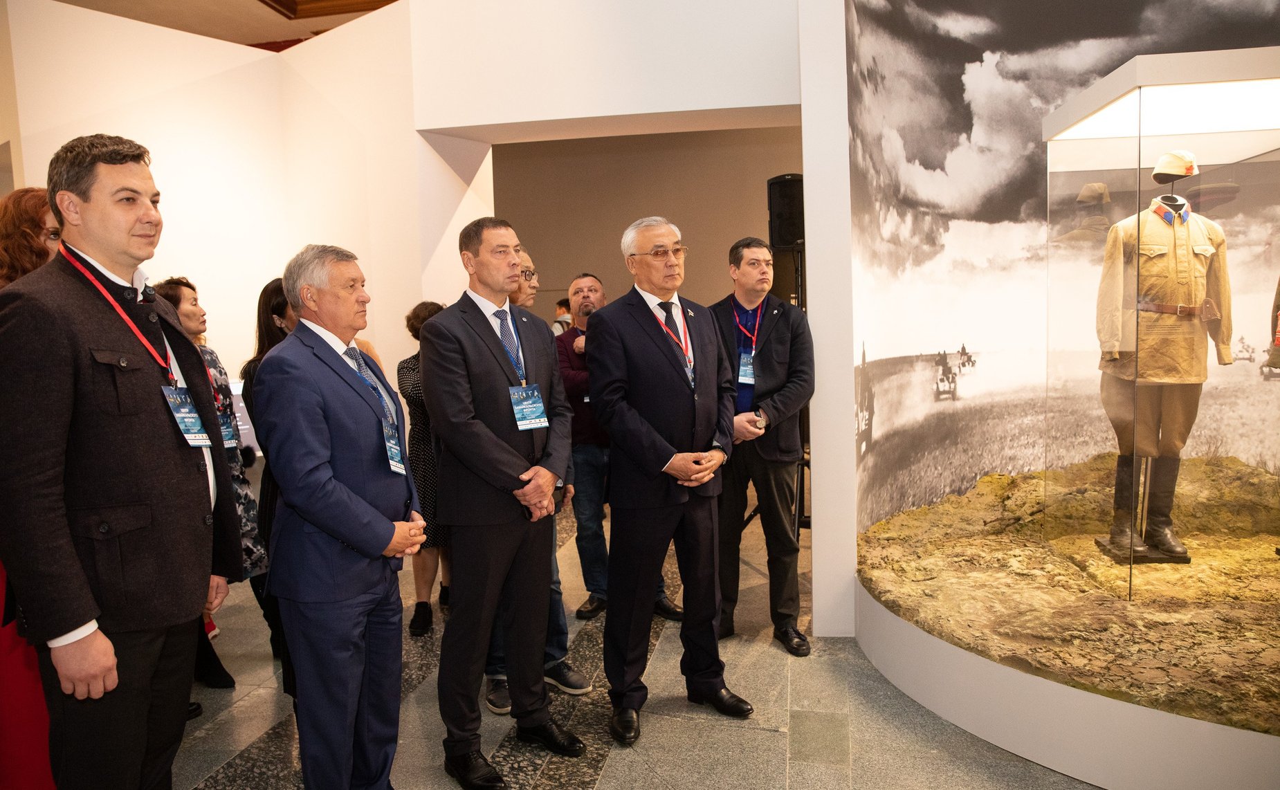 Баир Жамсуев и Сергей Михайлов приняли участие в открытии музейной экспозиции, посвященной подвигу Забайкальского фронта