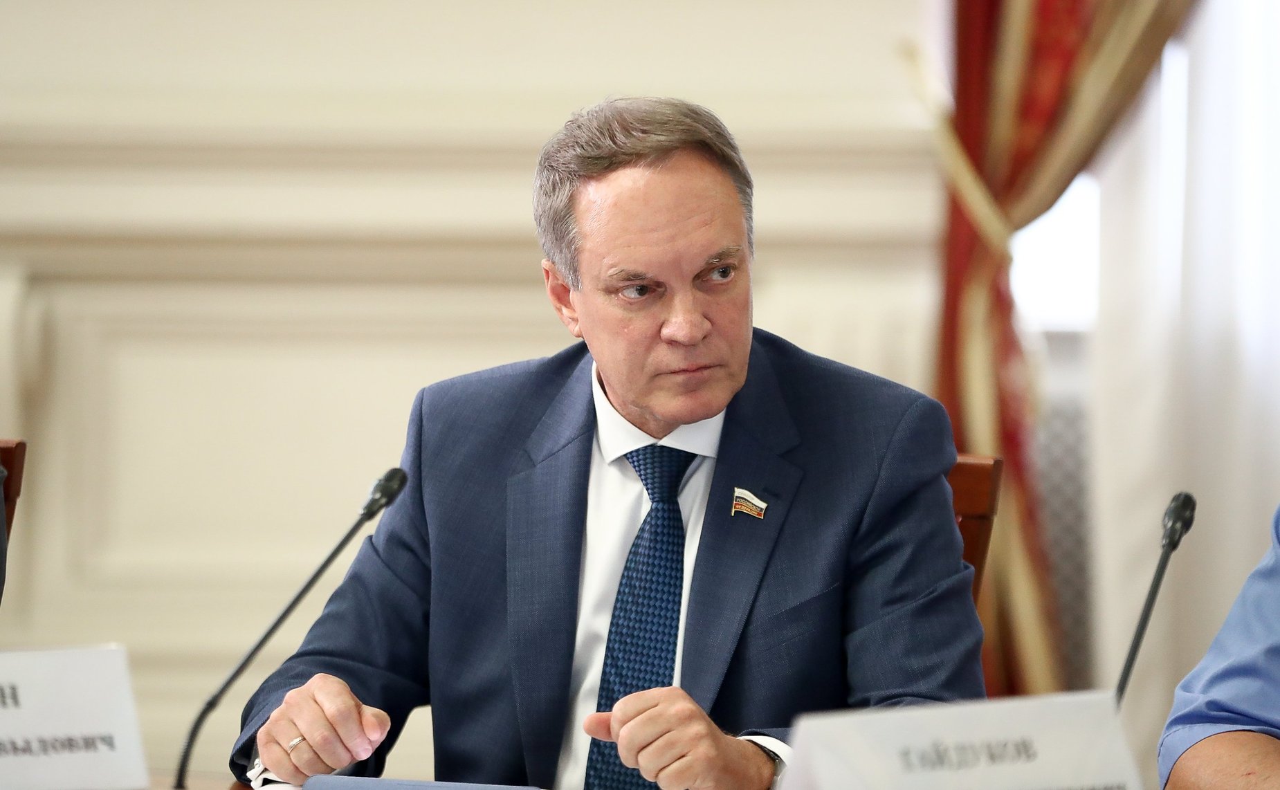 Александр Башкин принял участие в заседании правительства Астраханской области
