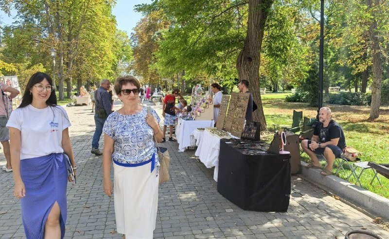 Екатерина Алтабаева посетила фестиваль «Русская Троя» на Малаховом кургане, организованный Музеем-заповедником героической обороны и освобождения Севастополя