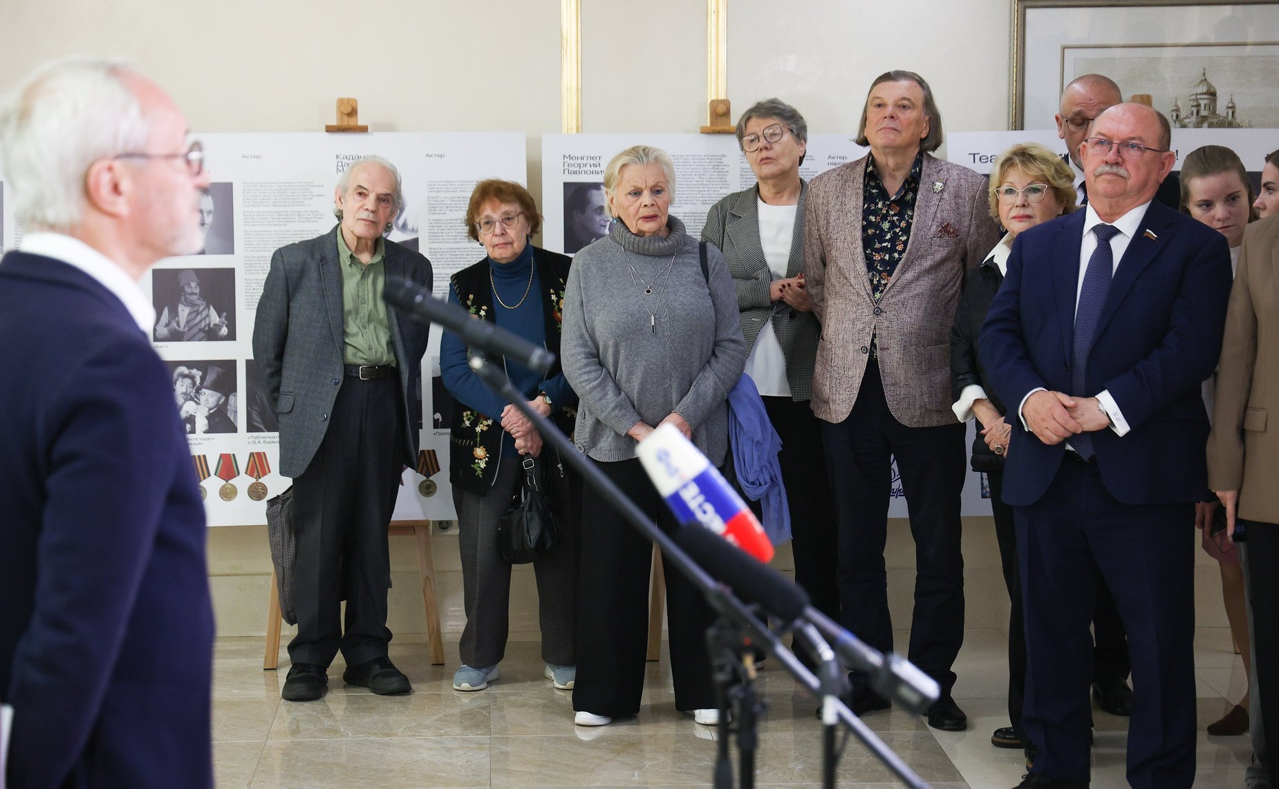 Открытие выставки «Актеры Театра сатиры на фронте и в тылу»