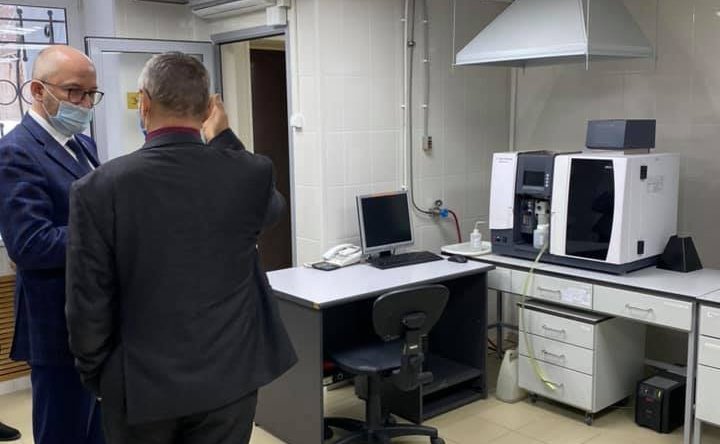 Олег Цепкин в рамках работы в регионе посетил областной Центр экологического мониторинга, а также стационарные и мобильные посты контроля атмосферного воздуха