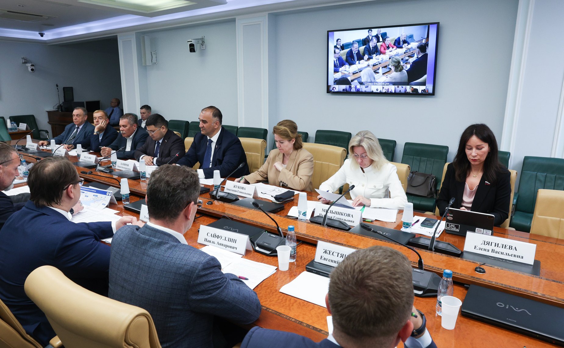 Совещание Комитета Совета Федерации по социальной политике совместно с Комитетом Совета Федерации по экономической политике с участием членов Экспертного совета по туризму