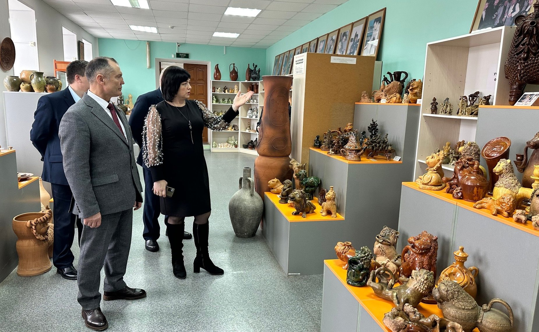 Игорь Мурог посетил новую детскую школу искусств в Рязанской области