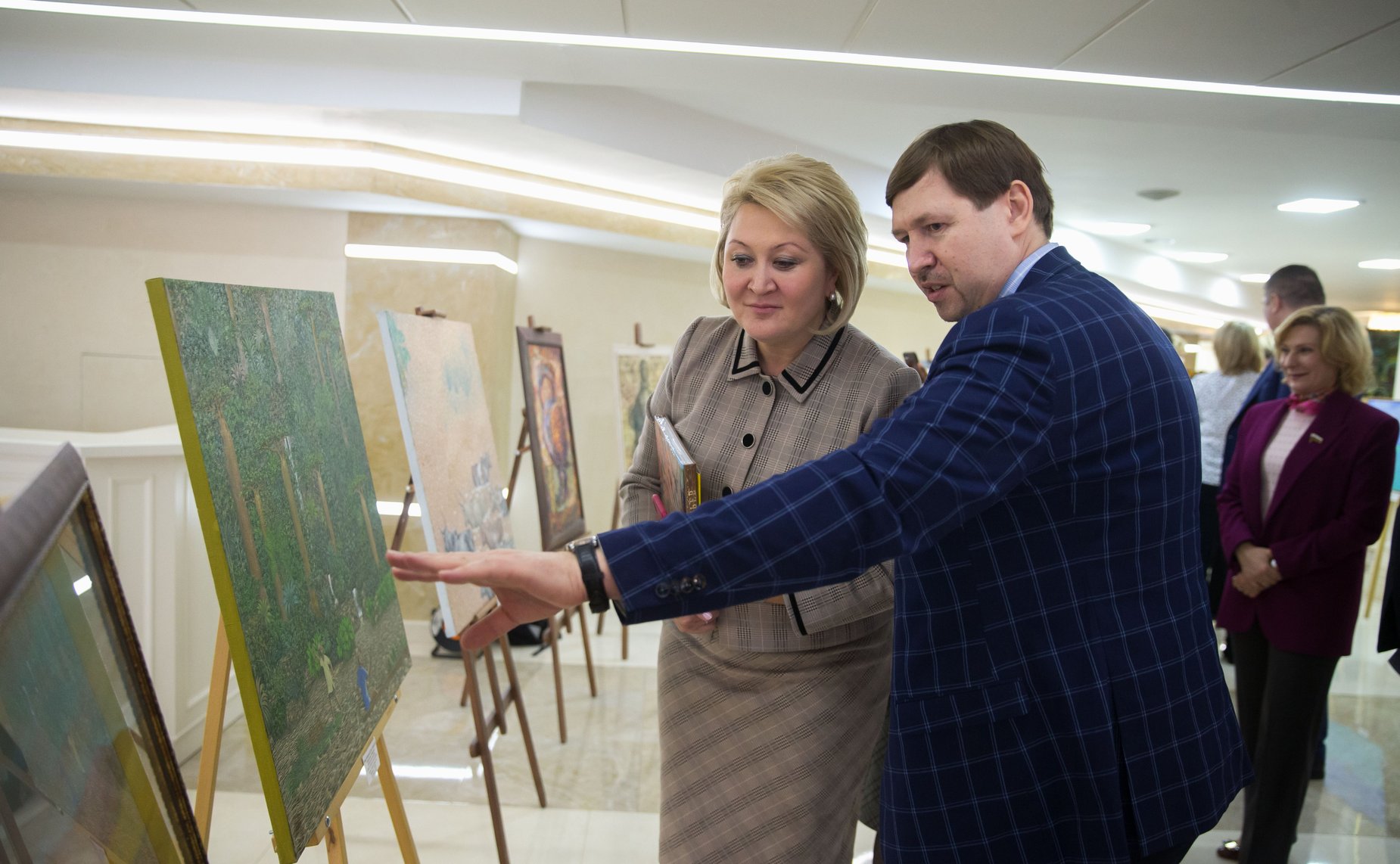 Открытие выставки «Россия – Африка»: диалог цивилизаций» в Совете Федерации