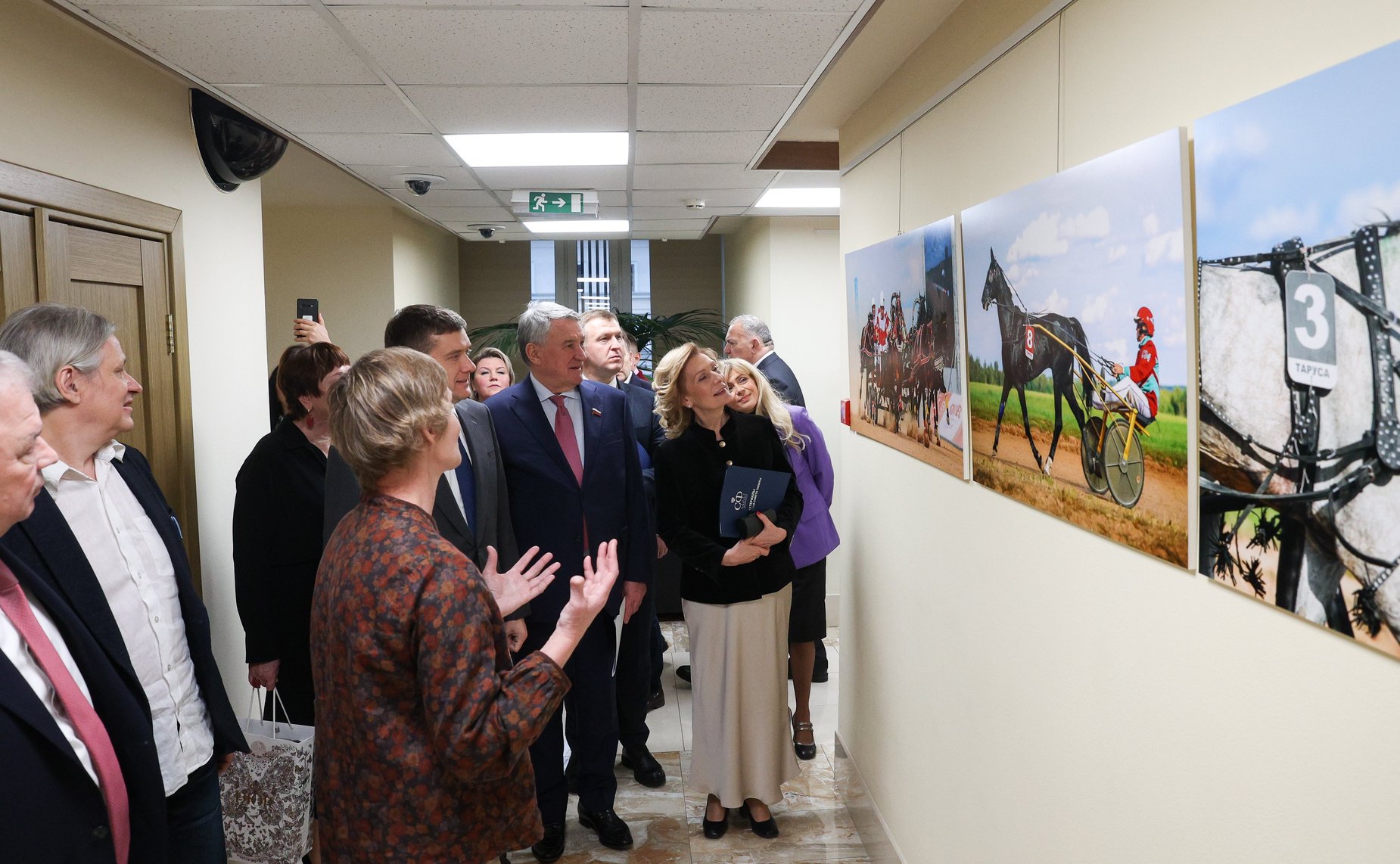 В Совете Федерации прошла церемония открытия выставки «250-летие Орловской рысистой породы лошадей»