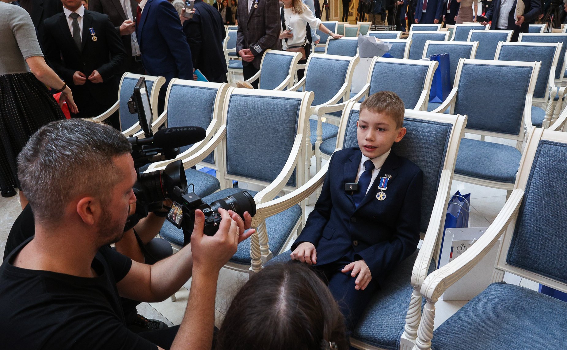 X торжественная церемония награждения детей и подростков, проявивших мужество в экстремальных ситуациях и спасших человеческие жизни