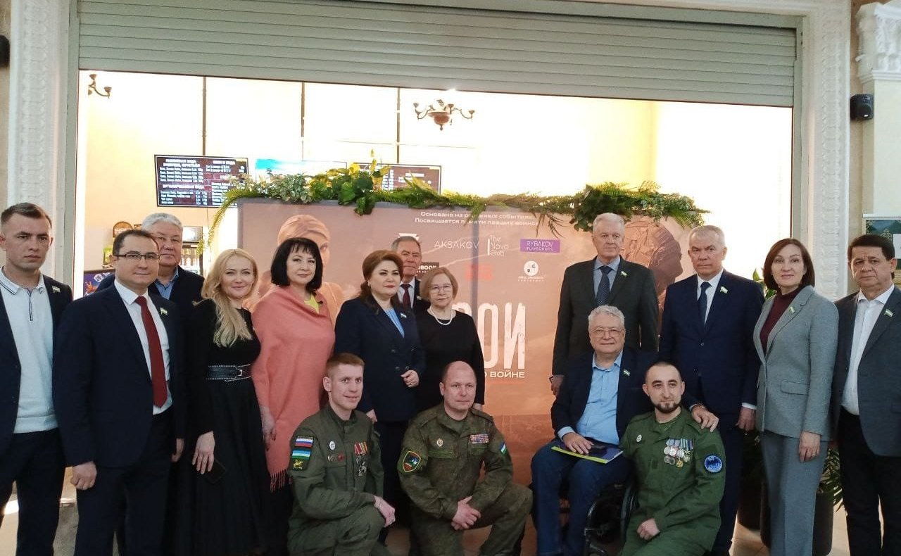 Олег Голов оказал помощь в работе над созданием и организацией показа художественного фильма «СВОИ. Баллада о войне» в Уфе