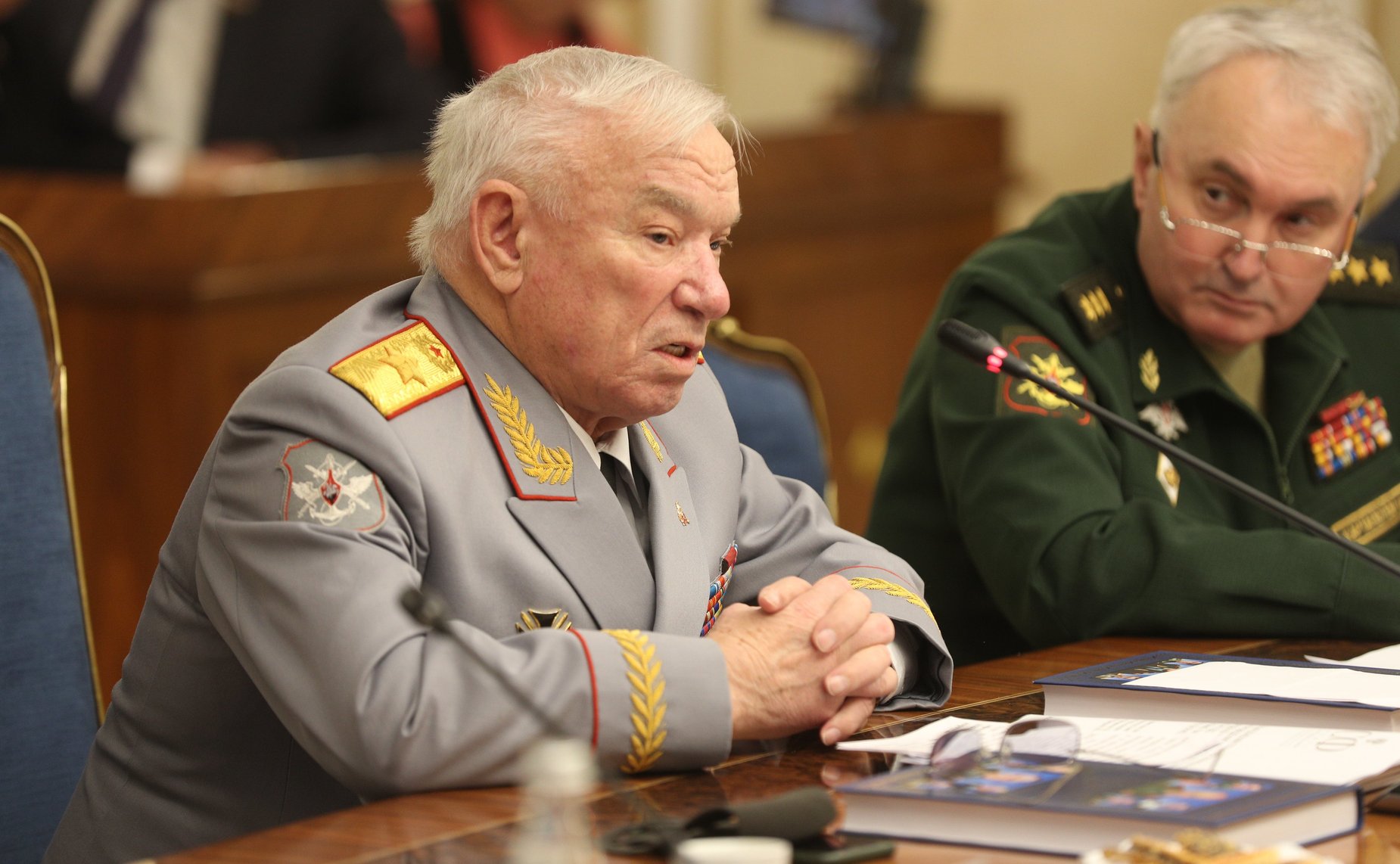 Совещание Комитета СФ по обороне и безопасности совместно с Клубом военачальников РФ