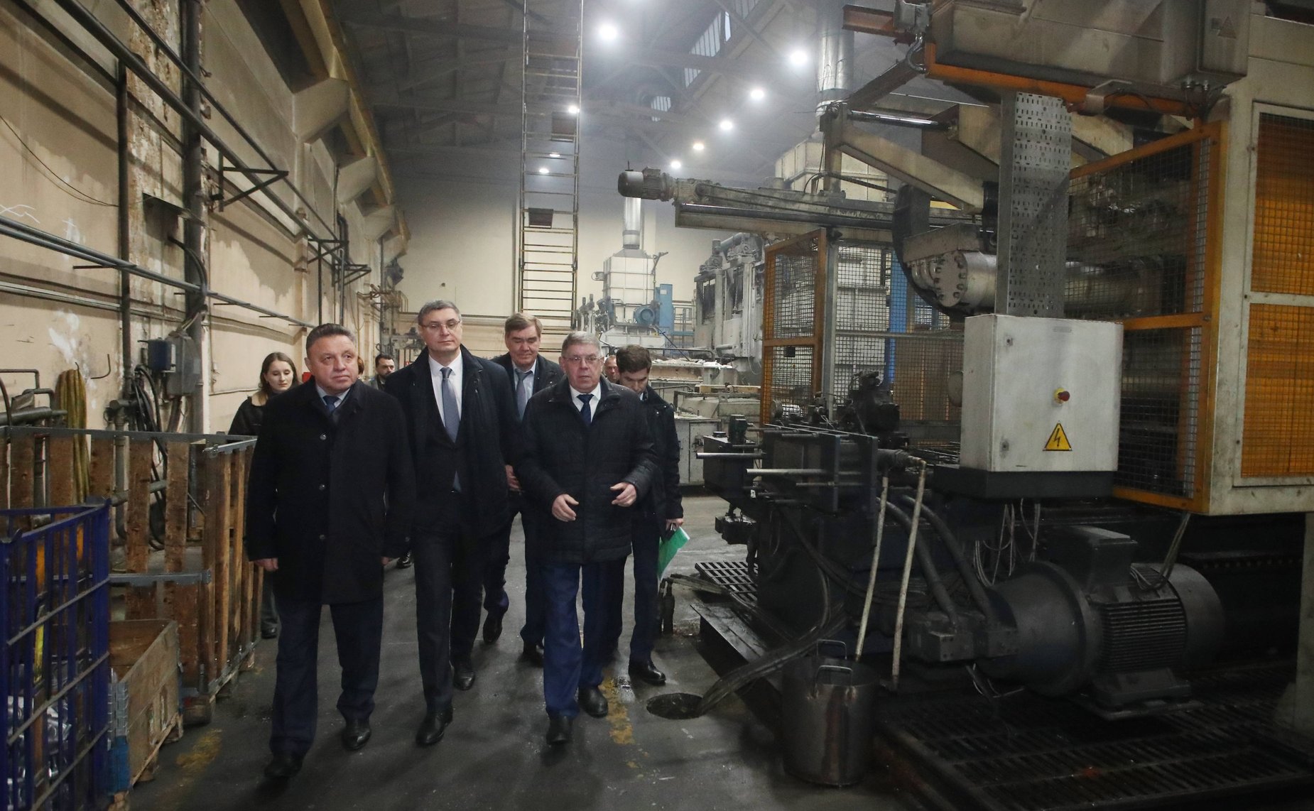 В ходе поездки сенаторы посетили Владимирский электромоторный завод