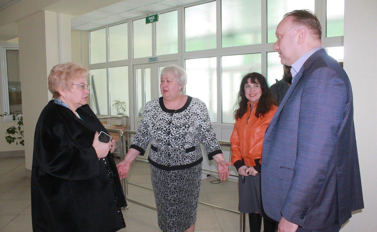 Оксана Хлякина посетила с рабочей поездкой Добровский район Липецкой области