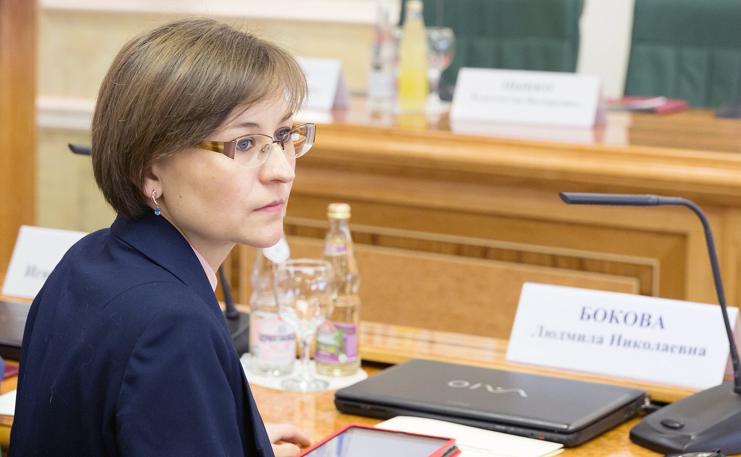 Л. Бокова Заседание Координационного совета по взаимодействию с институтами гражданского общества 5