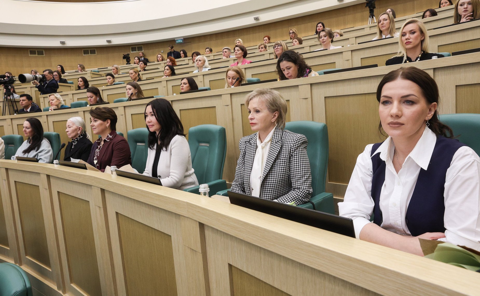 Встреча Председателя Совета Федерации Валентины Матвиенко с женщинами-предпринимателями «Голос женского бизнеса»