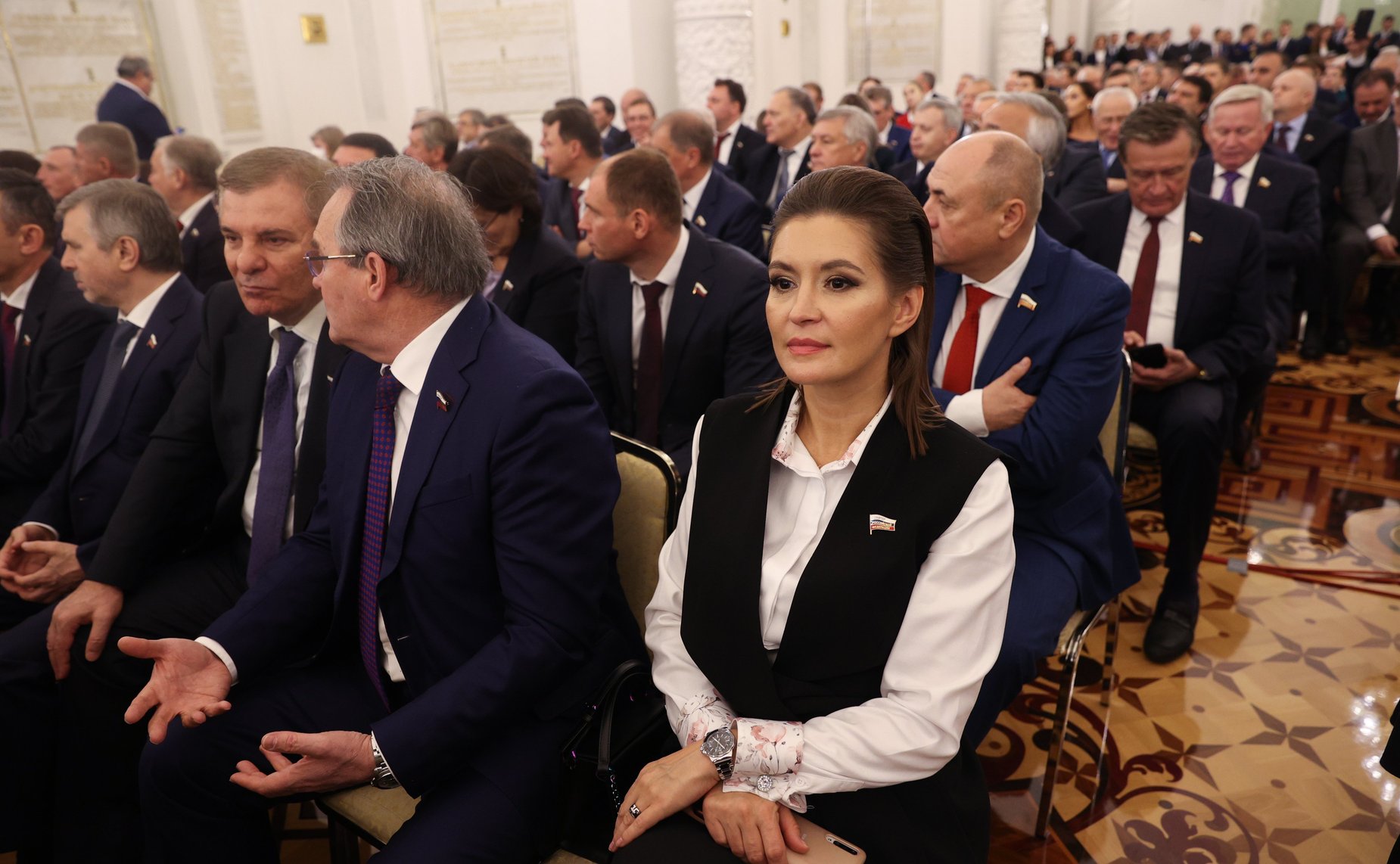 Выступление Президента России Владимира Путина на церемонии подписания договоров о принятии ДНР, ЛНР, Запорожской и Херсонской областей в состав России