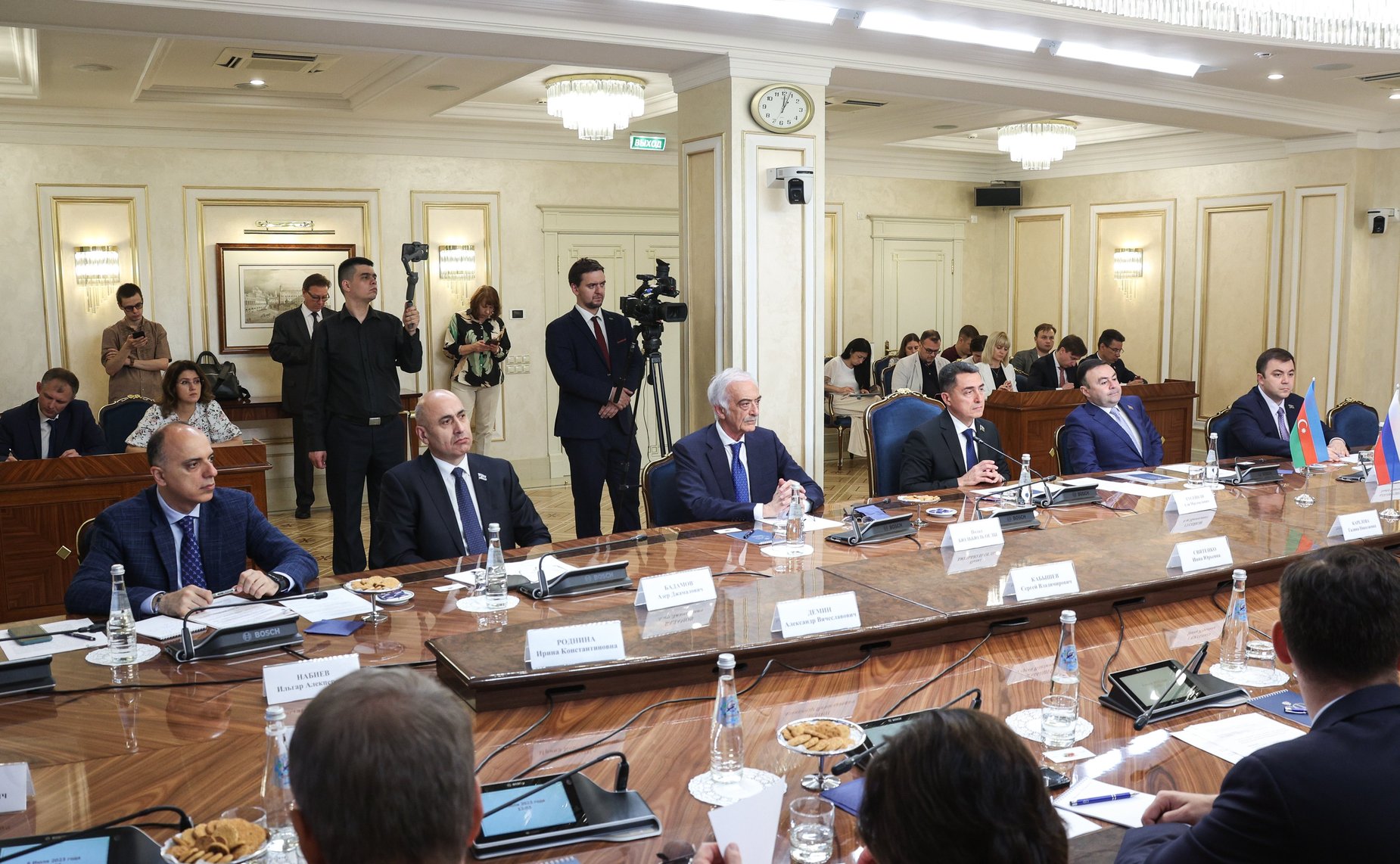 19-е заседание Межпарламентской комиссии по сотрудничеству Федерального Собрания РФ и Милли Меджлиса Азербайджана