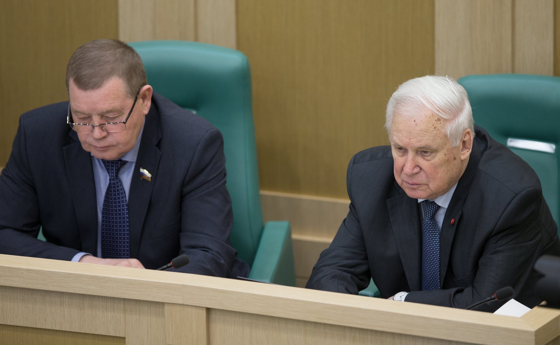 И. Кулабухов и В. Рыжков