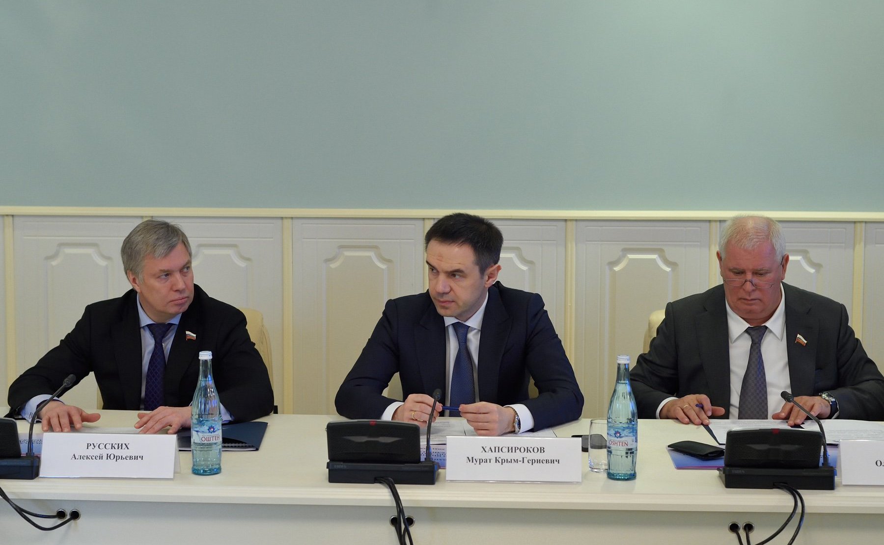Алексей Русских, Мурат Хапсироков и Олег Селезнев