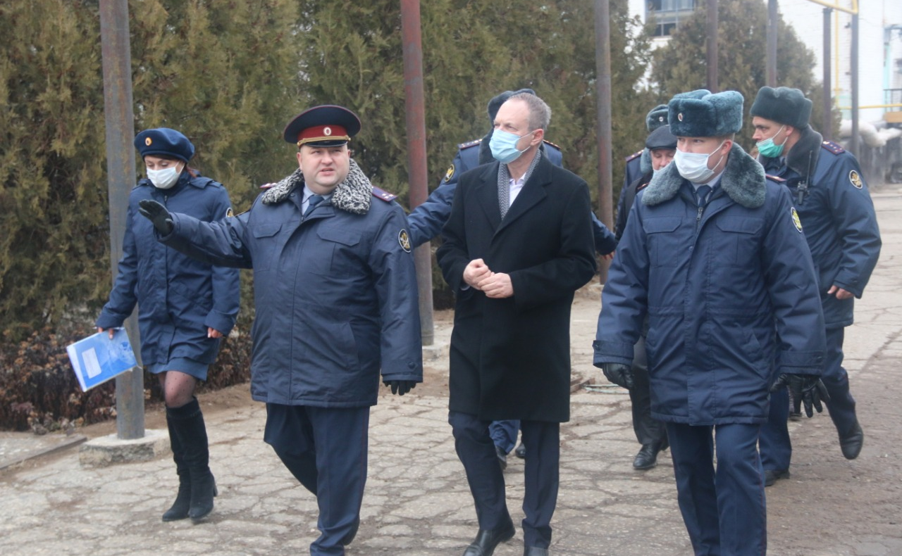 Александр Башкин совместно с Уполномоченным по правам человека в Астраханской области посетили «Исправительную колонию № 6» ФСИН по Астраханской области