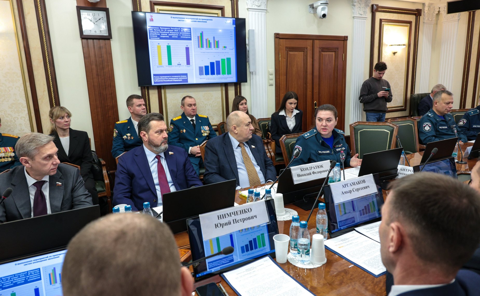 Заседание Комитета Совета Федерации по обороне и безопасности