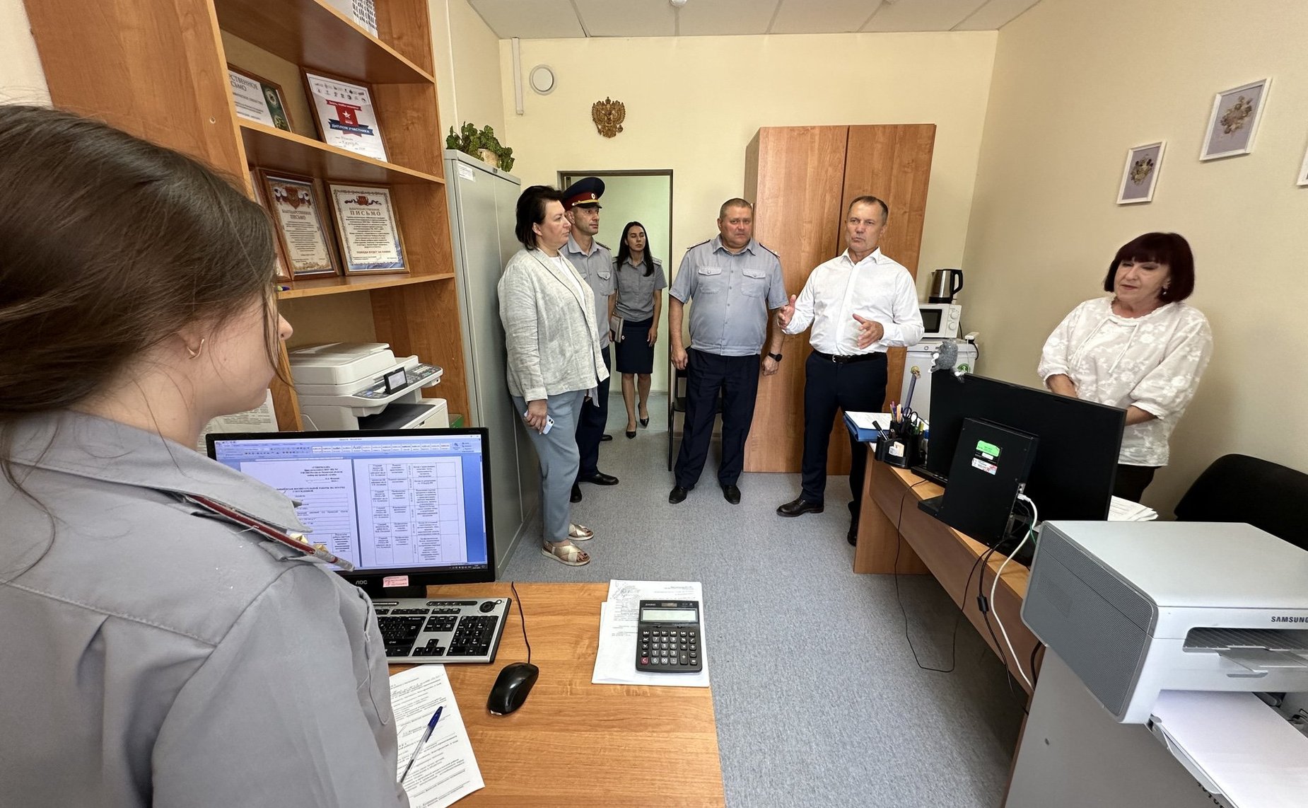 Игорь Мурог в рамках региональной недели совместно с Уполномоченным по правам человека в Рязанской области Натальей Епихиной посетил рязанские исправительные учреждения