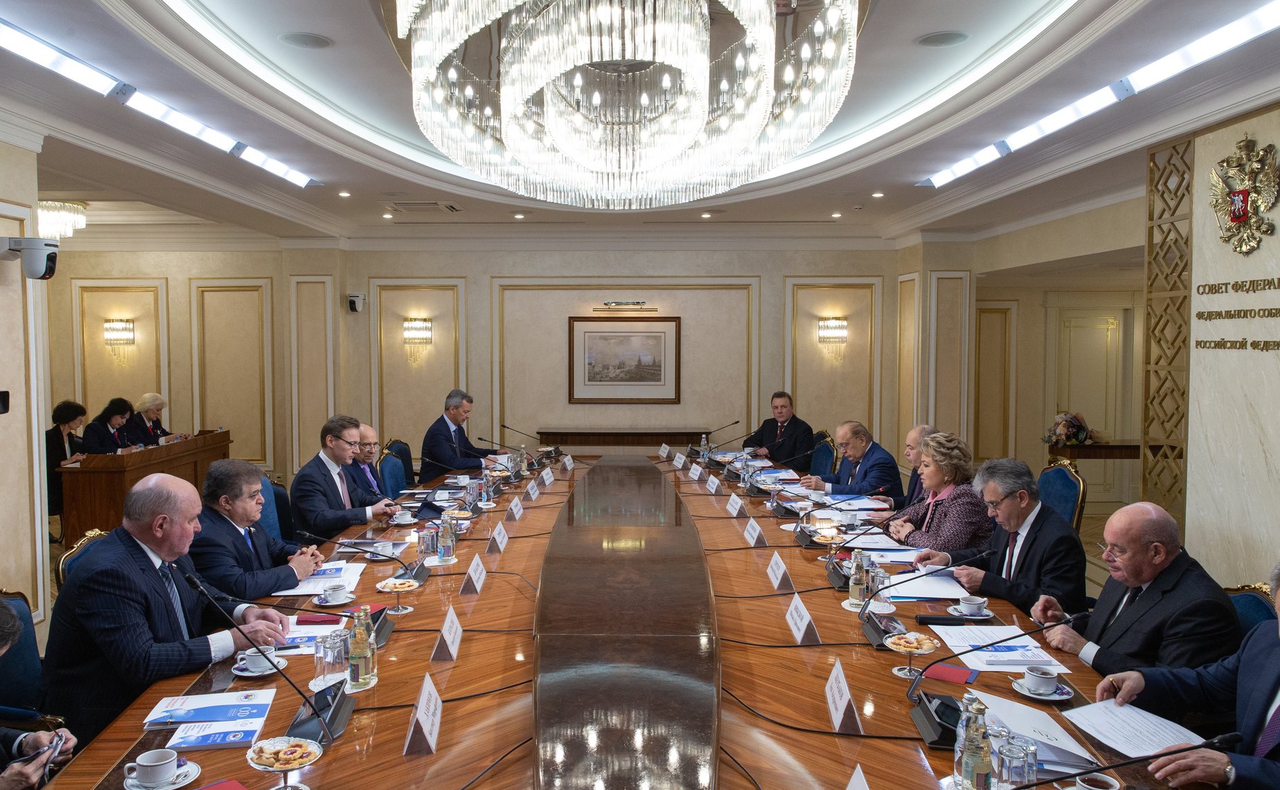 Заседание правления Интеграционного клуба при Председателе СФ