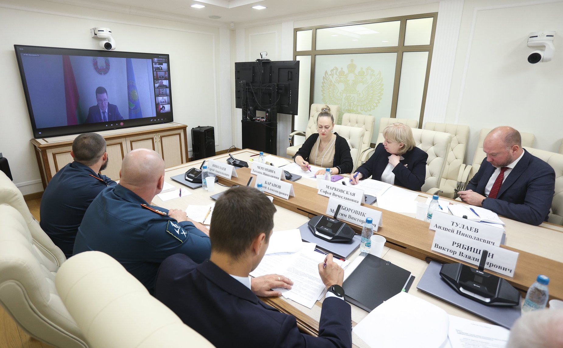 Заседание оргкомитета каникулярной профориентационной смены «За безопасность»