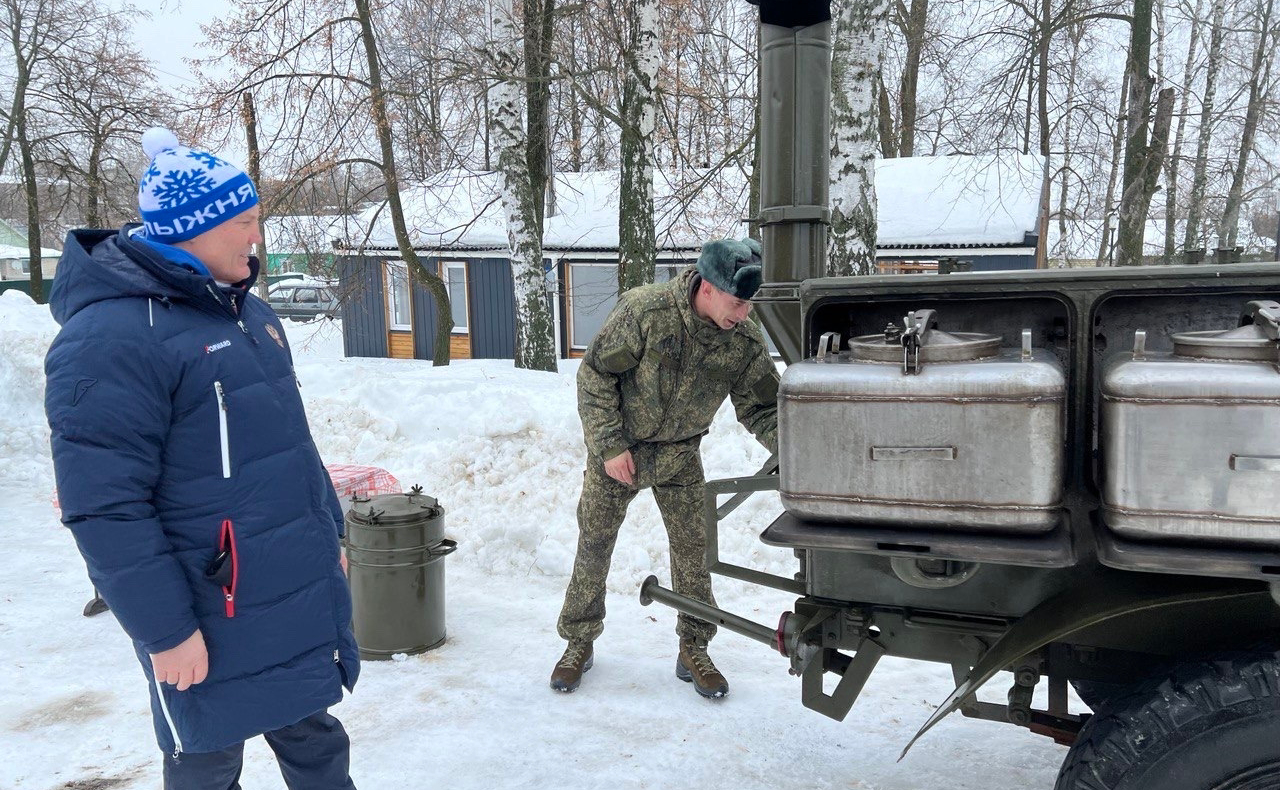 Игорь Мурог принял участие во Всероссийской массовой лыжной гонке «Лыжня России» в Ряжском округе