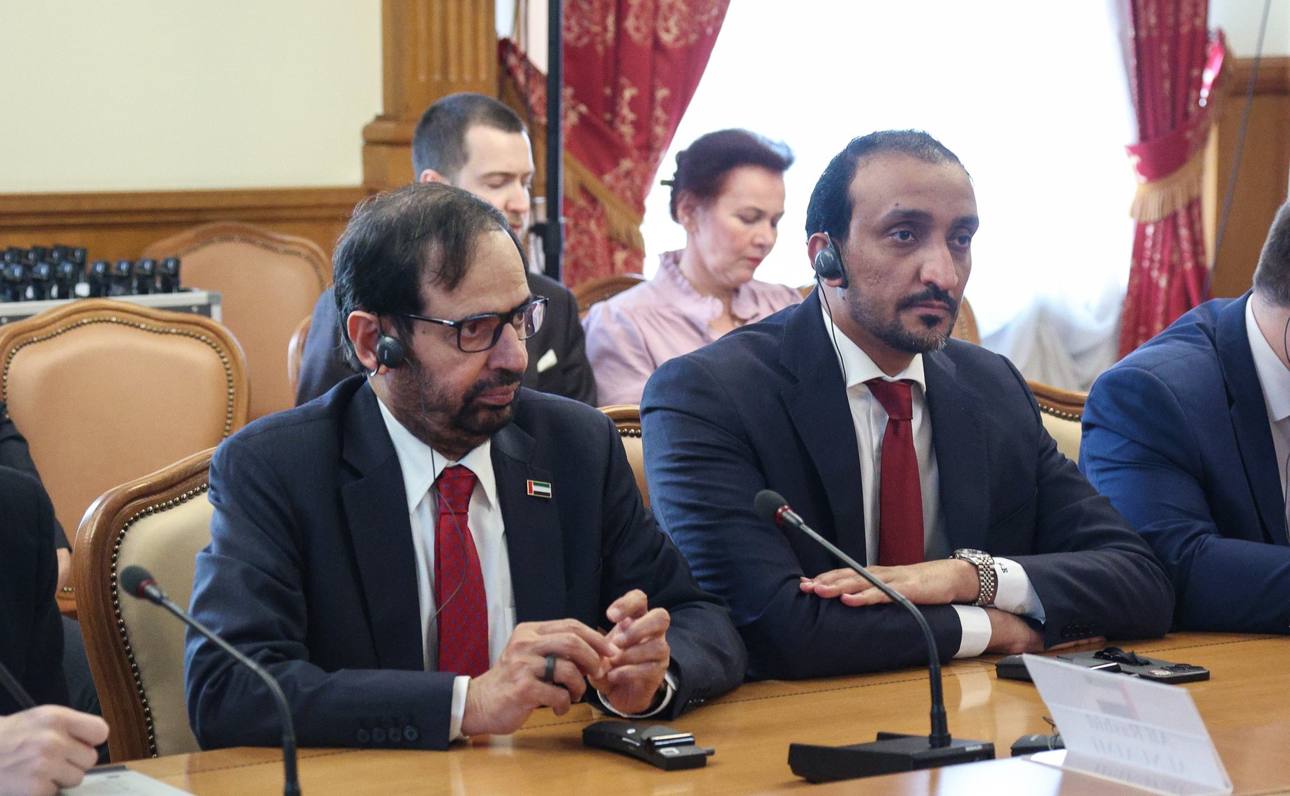 Встреча председателей комитетов по международным делам парламентов (палат парламентов) стран БРИКС с Министром иностранных дел Российской Федерации Сергеем Лавровым