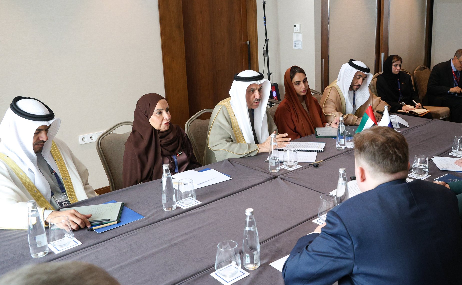 Валентина Матвиенко встретилась с Председателем Федерального национального совета ОАЭ Сакром Гоббашем