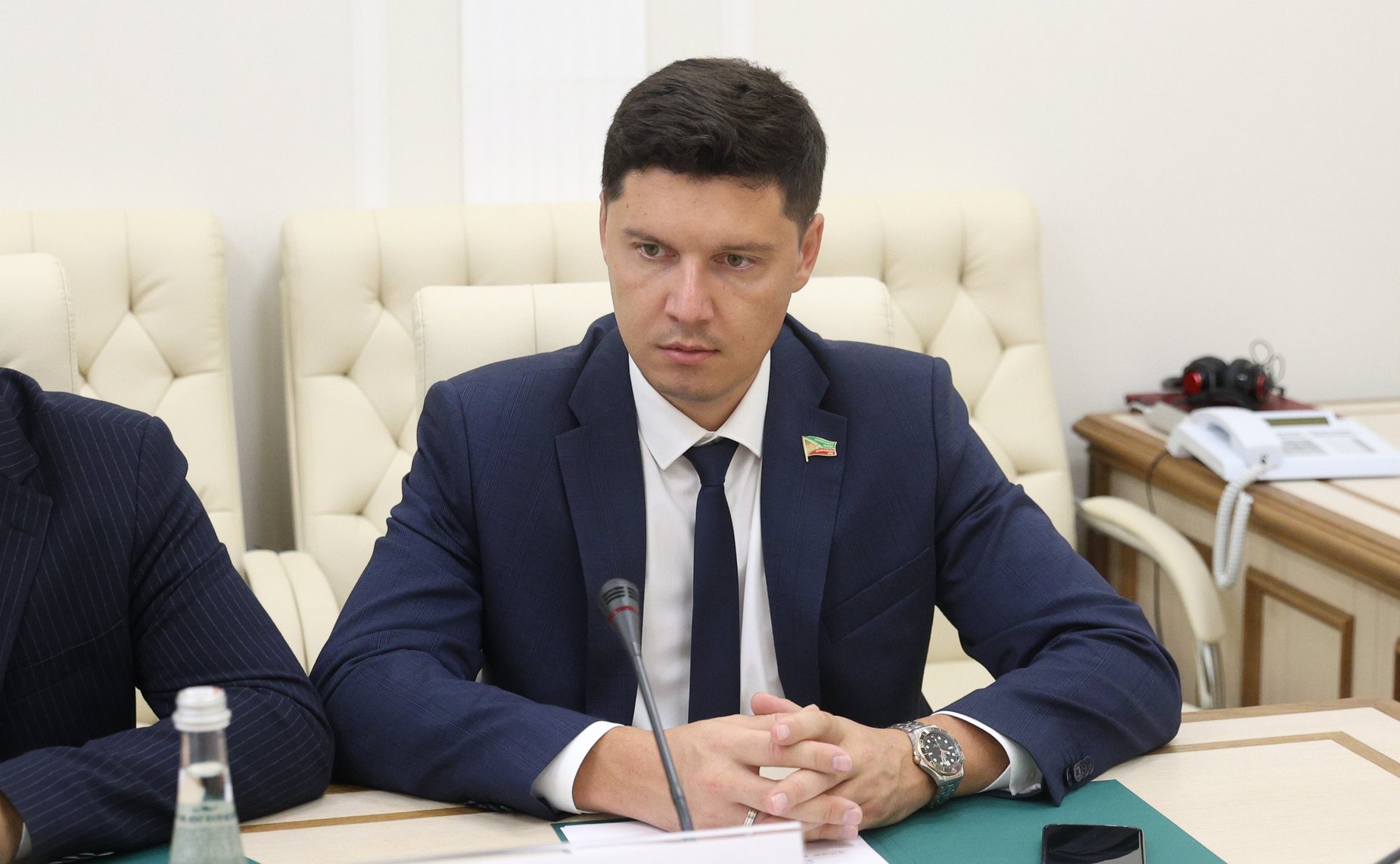 Встреча Александра Варфоломеева с вице-президентом Конгресса штата Коауила (Мексиканские Соединенные Штаты) при участии Палаты молодых законодателей при Совете Федерации