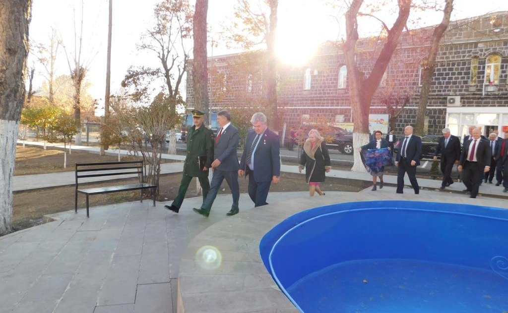 Ю. Воробьев во главе делегации Совета Федерации в Армении