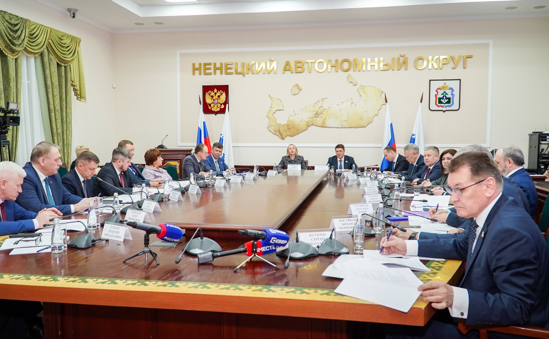 Выездное совещание Комитета Совета Федерации по федеративному устройству, региональной политике, МСУ и Делам Севера «Развитие опорных населенных пунктов Арктической зоны РФ на примере Ненецкого автономного округа»