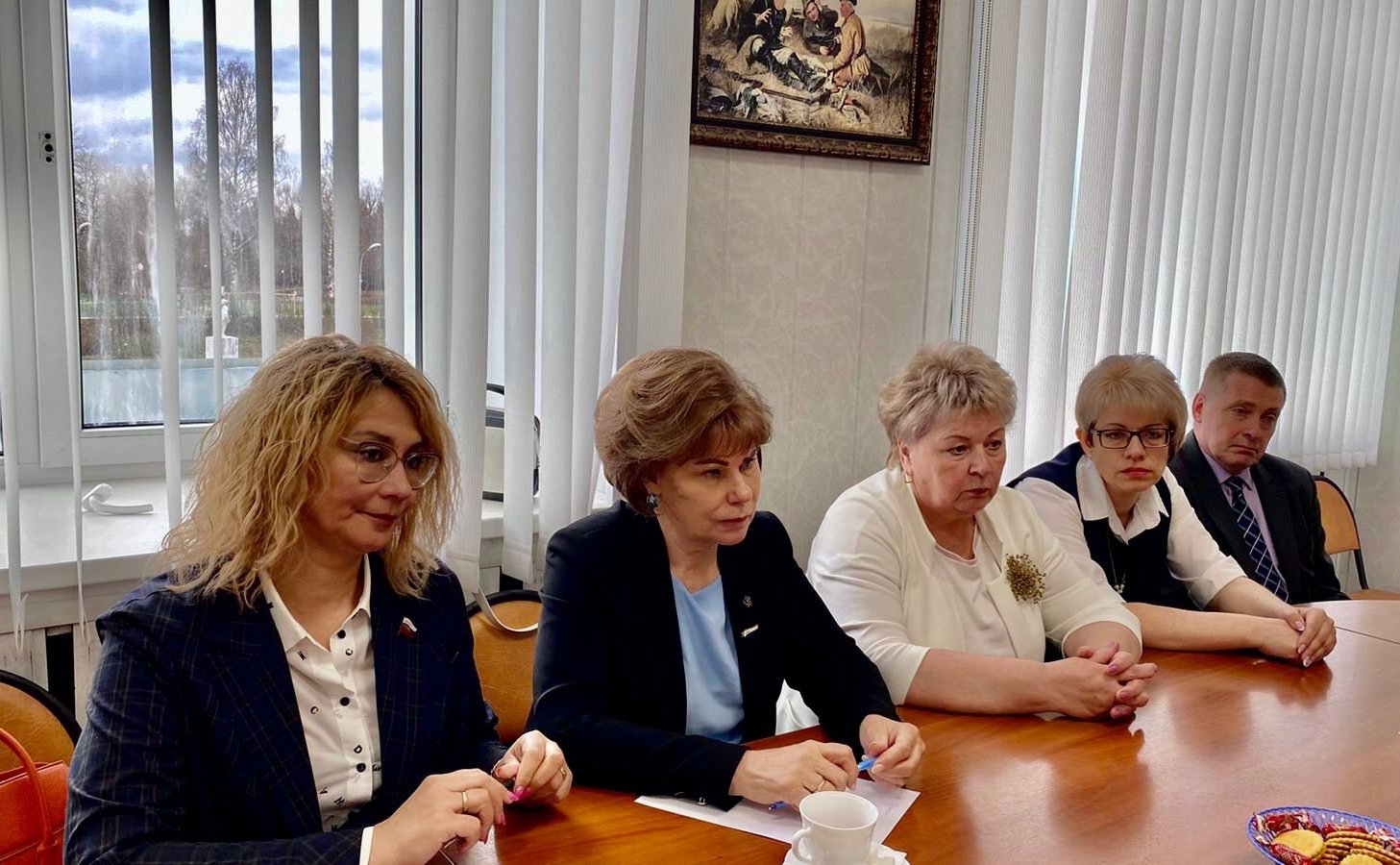 Наталия Косихина и Татьяна Гигель провели ряд встреч с руководителями предприятий лесной отрасли, а также с представителями профильных направлений правительства Ярославской области