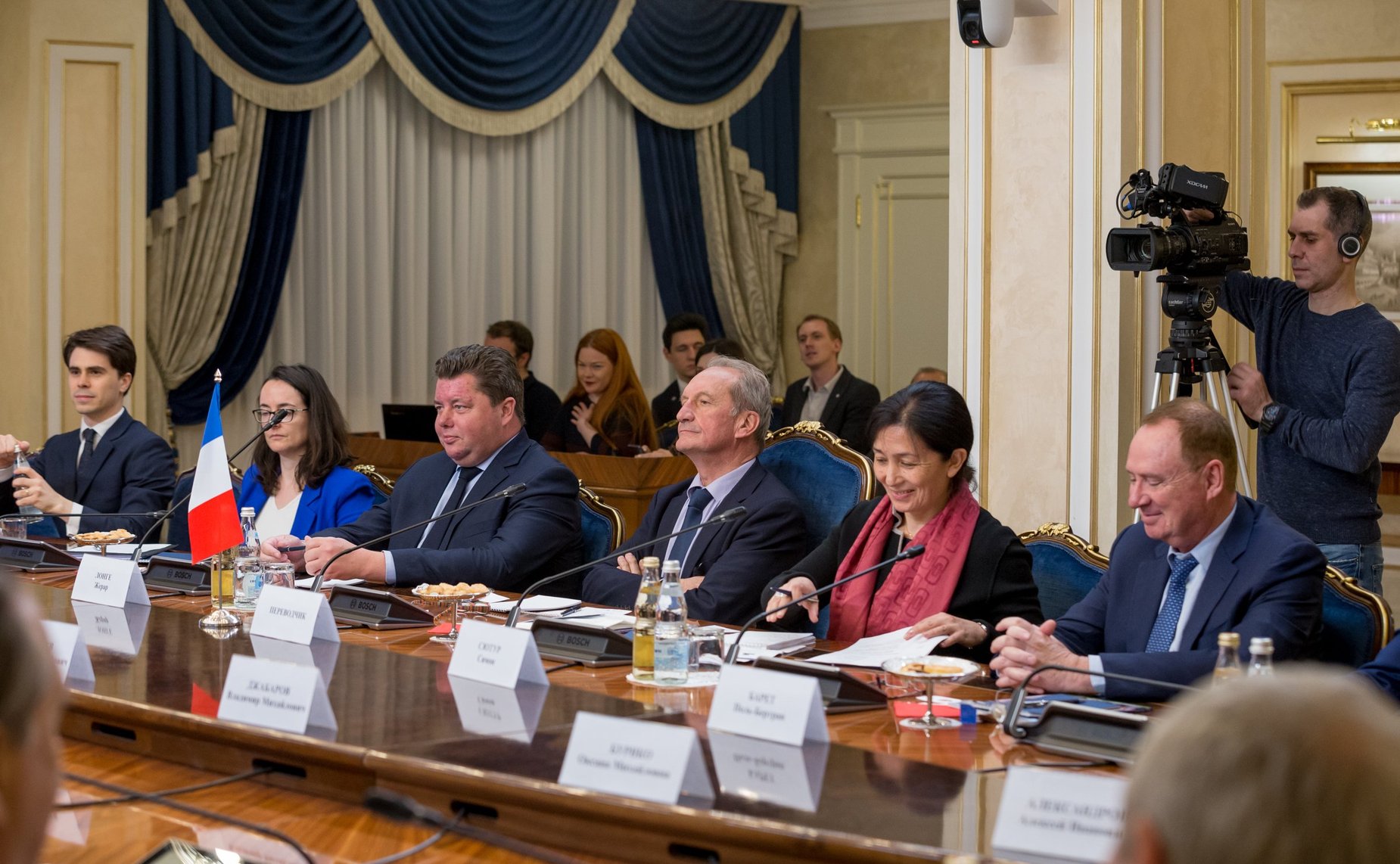 Заседание групп по сотрудничеству Совета Федерации и Сената Французской Республики