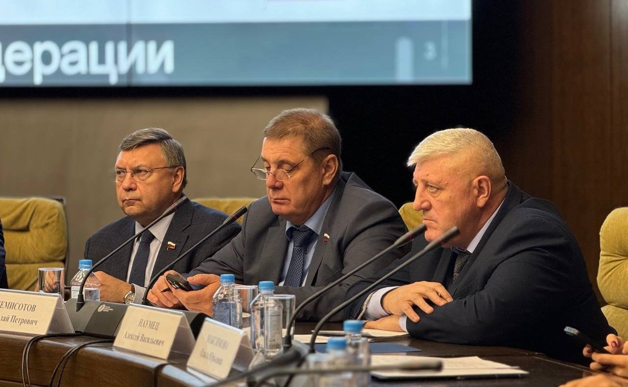 Совещание Комитета Совета Федерации по Регламенту и организации парламентской деятельности совместно с Федеральной службой по надзору в сфере транспорта