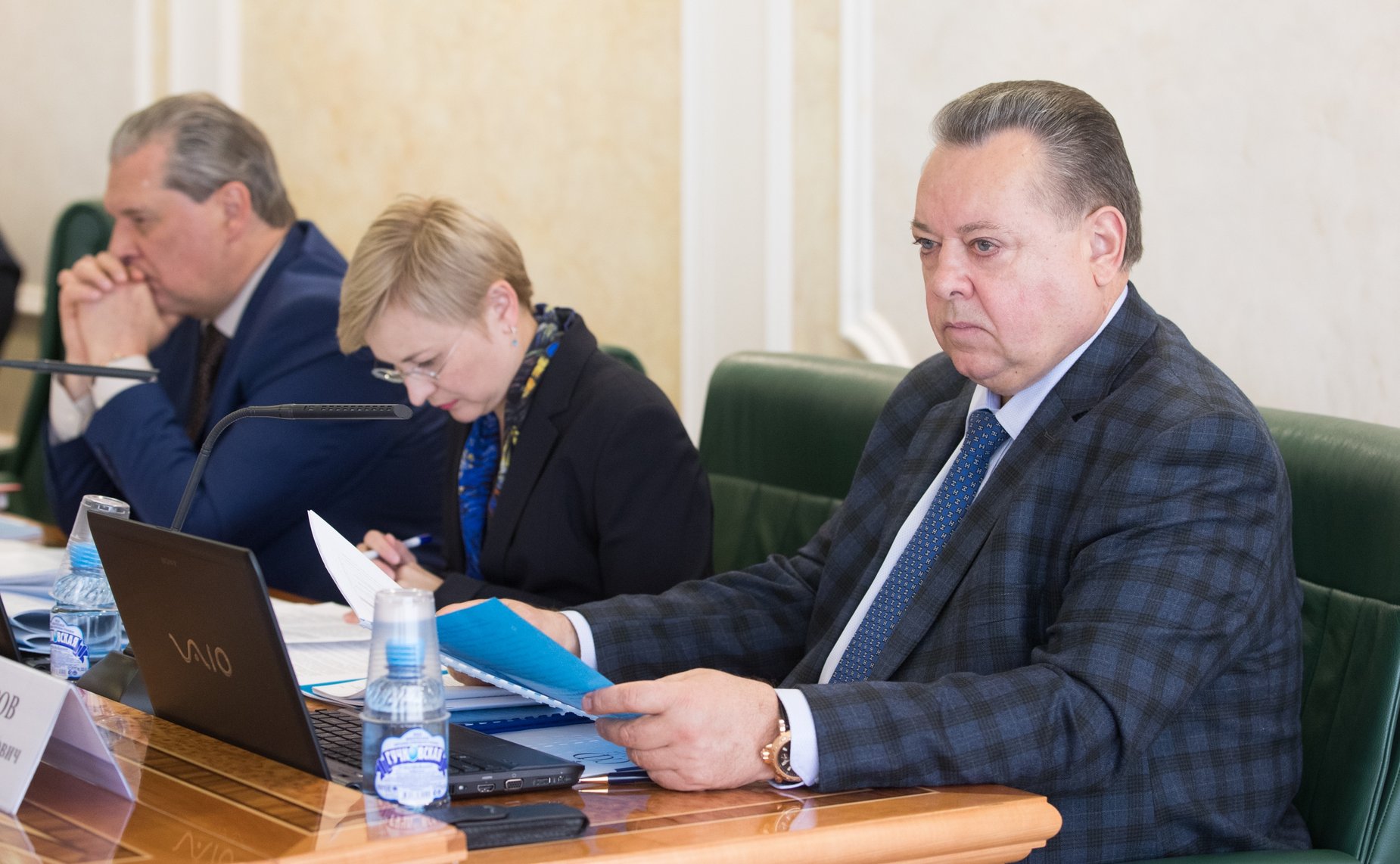 А. Александров, Л. Бокова и Б. Невзоров