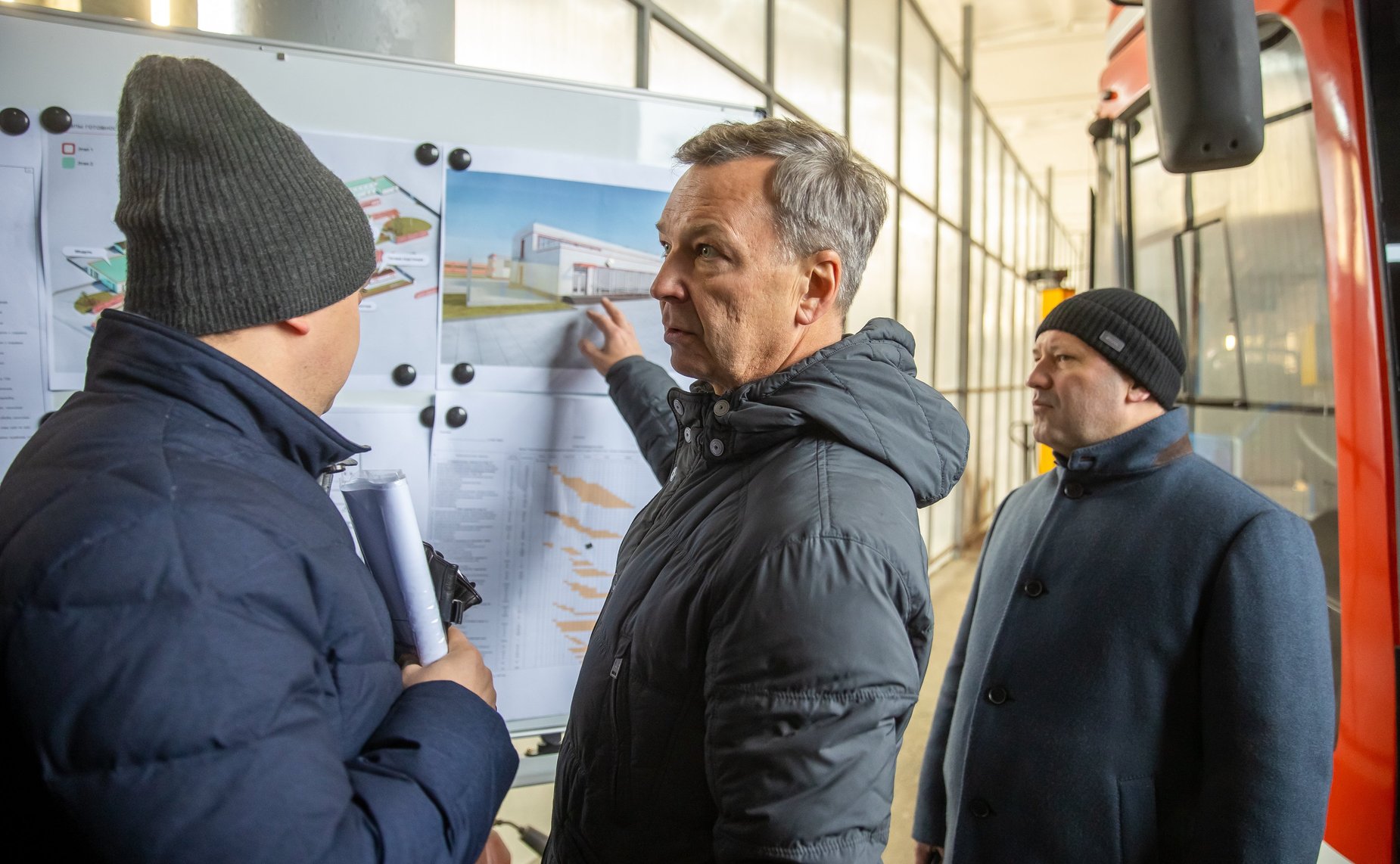 Андрей Яцкин в ходе рабочей поездки в регион посетил город Таганрог и осмотрел объекты модернизируемой городской среды