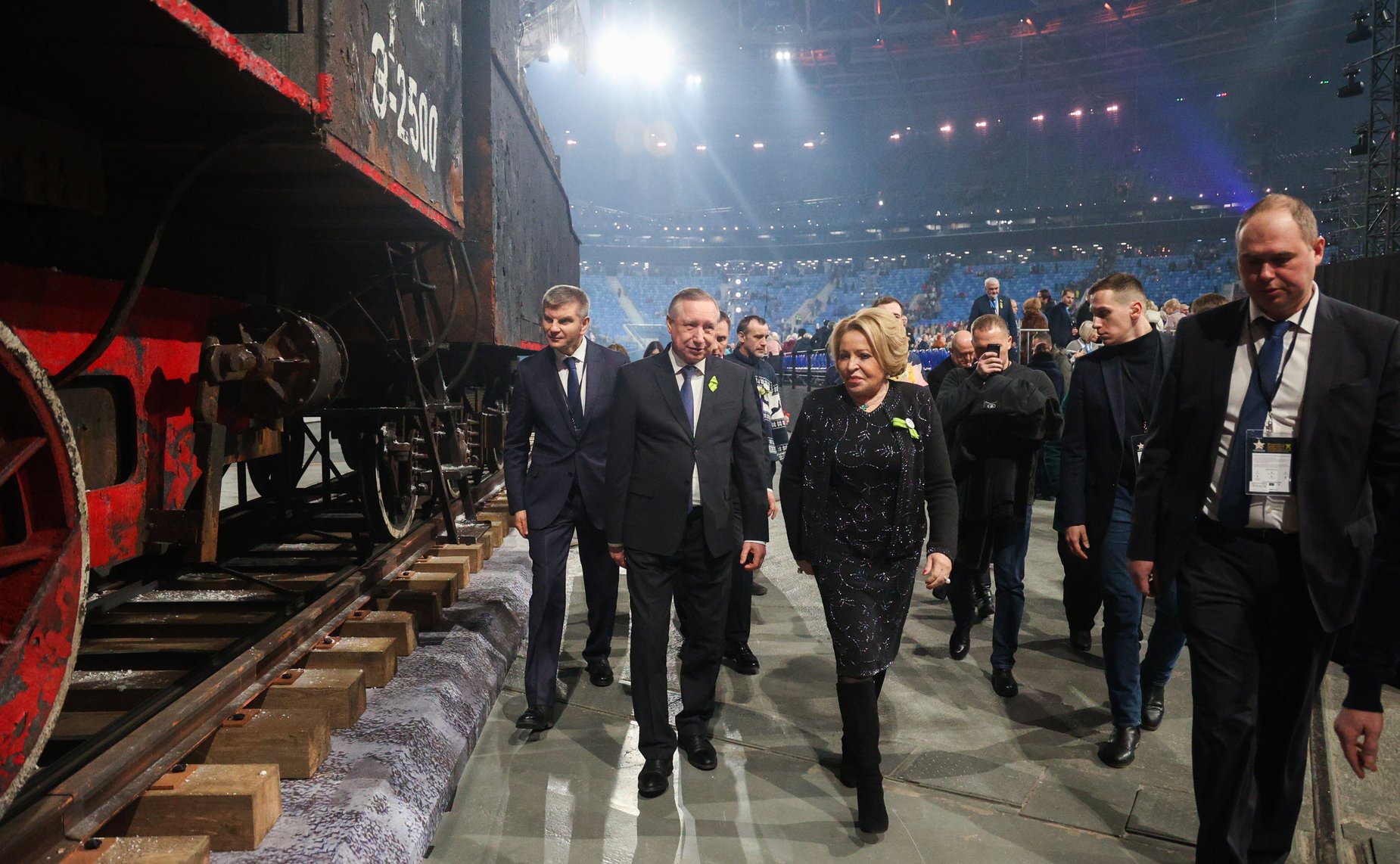 Председатель Совета Федерации Валентина Матвиенко посетила концерт-реквием, посвящённый 80-летию полного освобождения Ленинграда от фашистской блокады