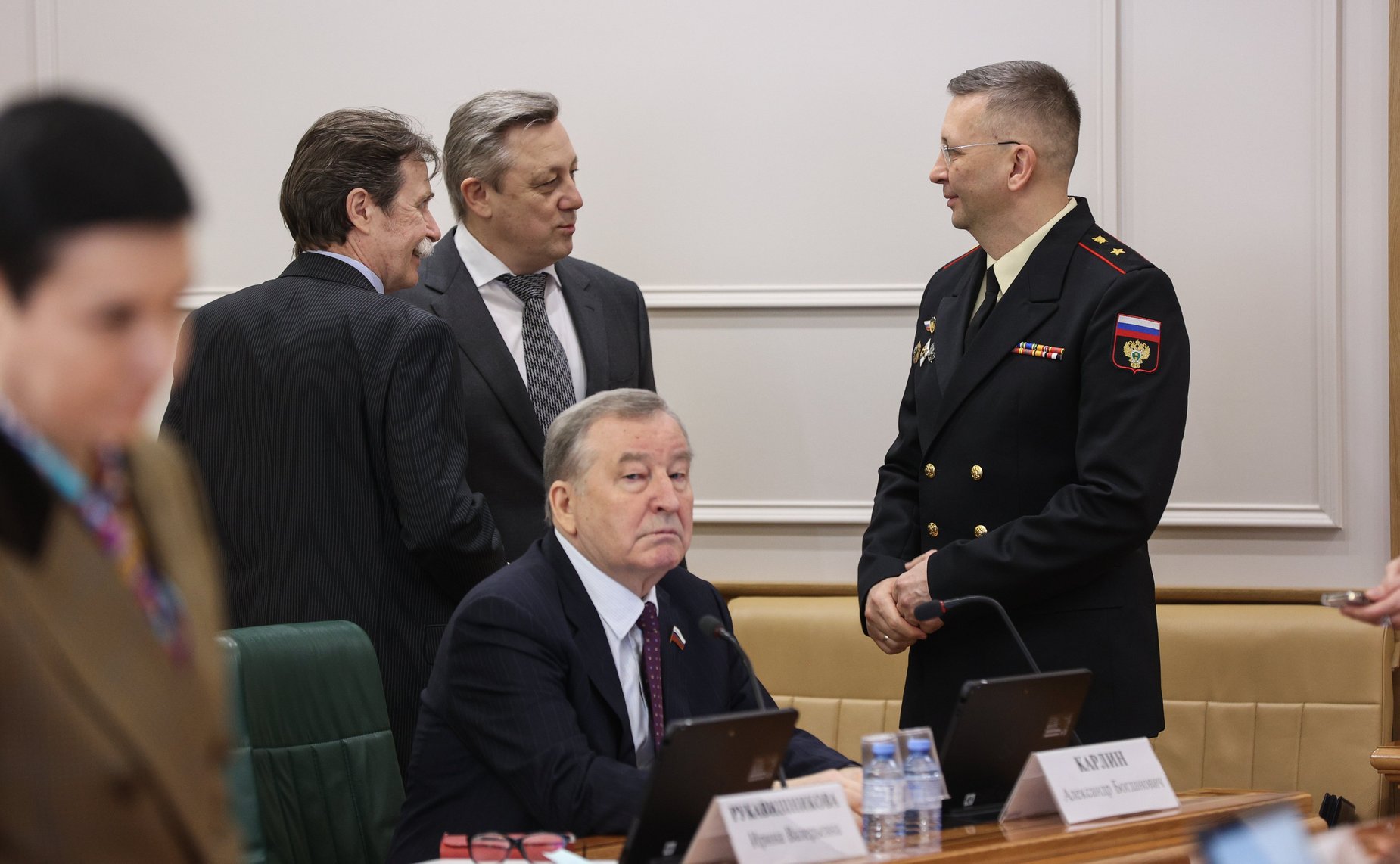 Совместное заседание Комитета СФ по конституционному законодательству и государственному строительству и Комитета СФ по обороне и безопасности