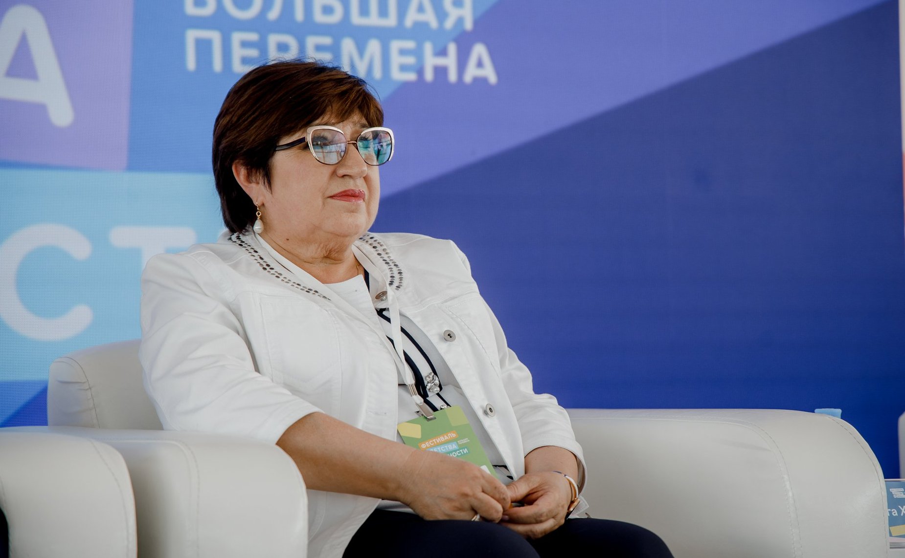 Ольга Хохлова приняла участие в Фестивале детства и юности «Большая перемена» на ВДНХ