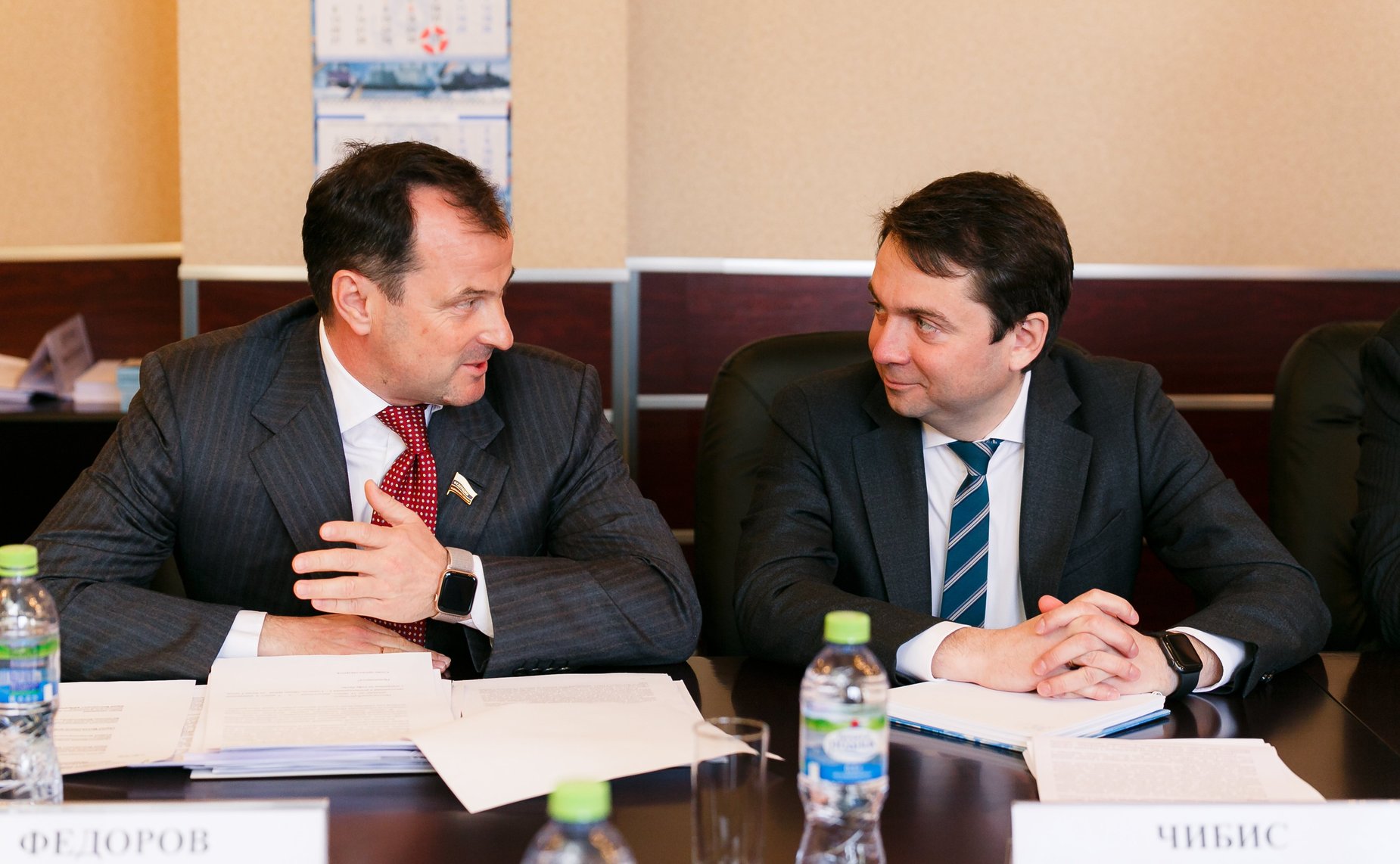 Юрий Федоров и Андрей Чибис