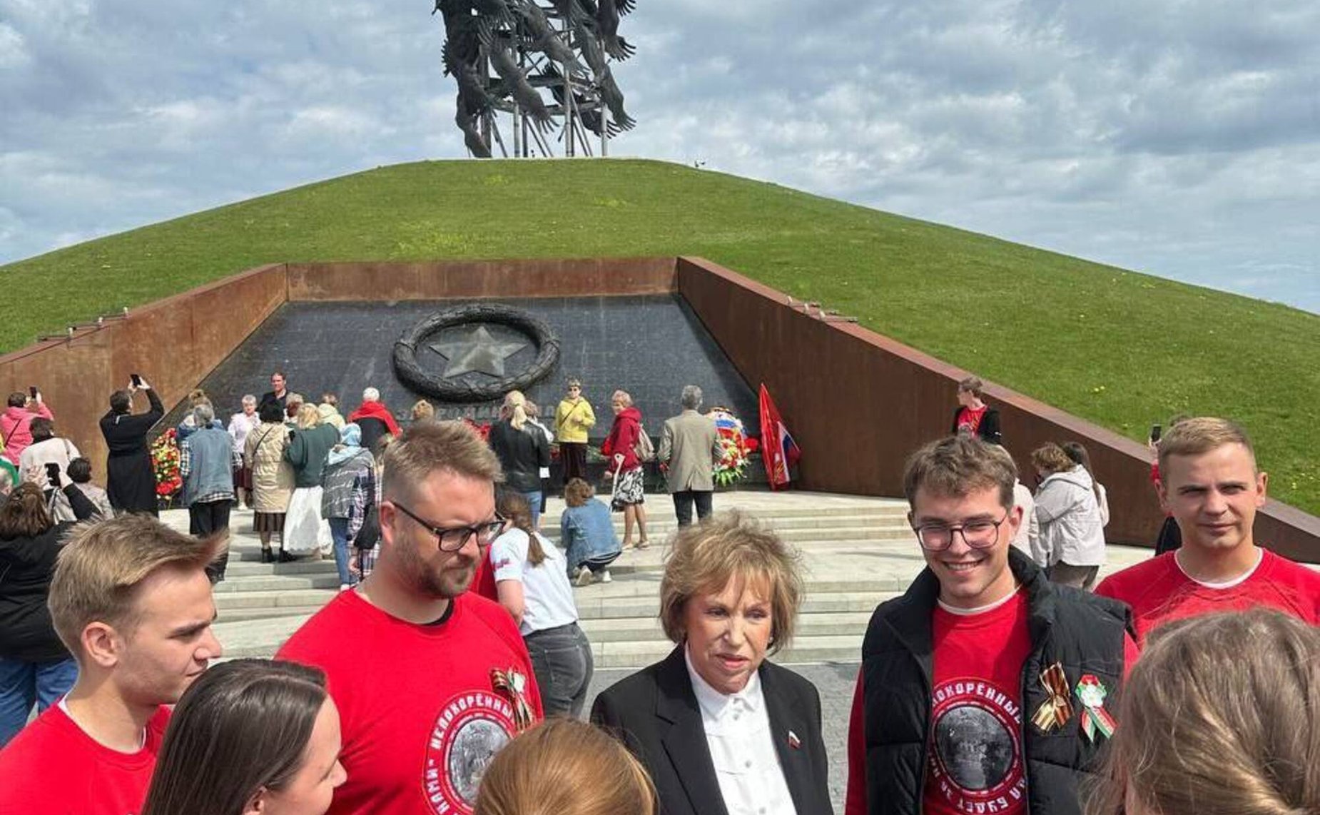 Людмила Скаковская поприветствовала организаторов и участников масштабной патриотической экспедиции «Непокоренные»