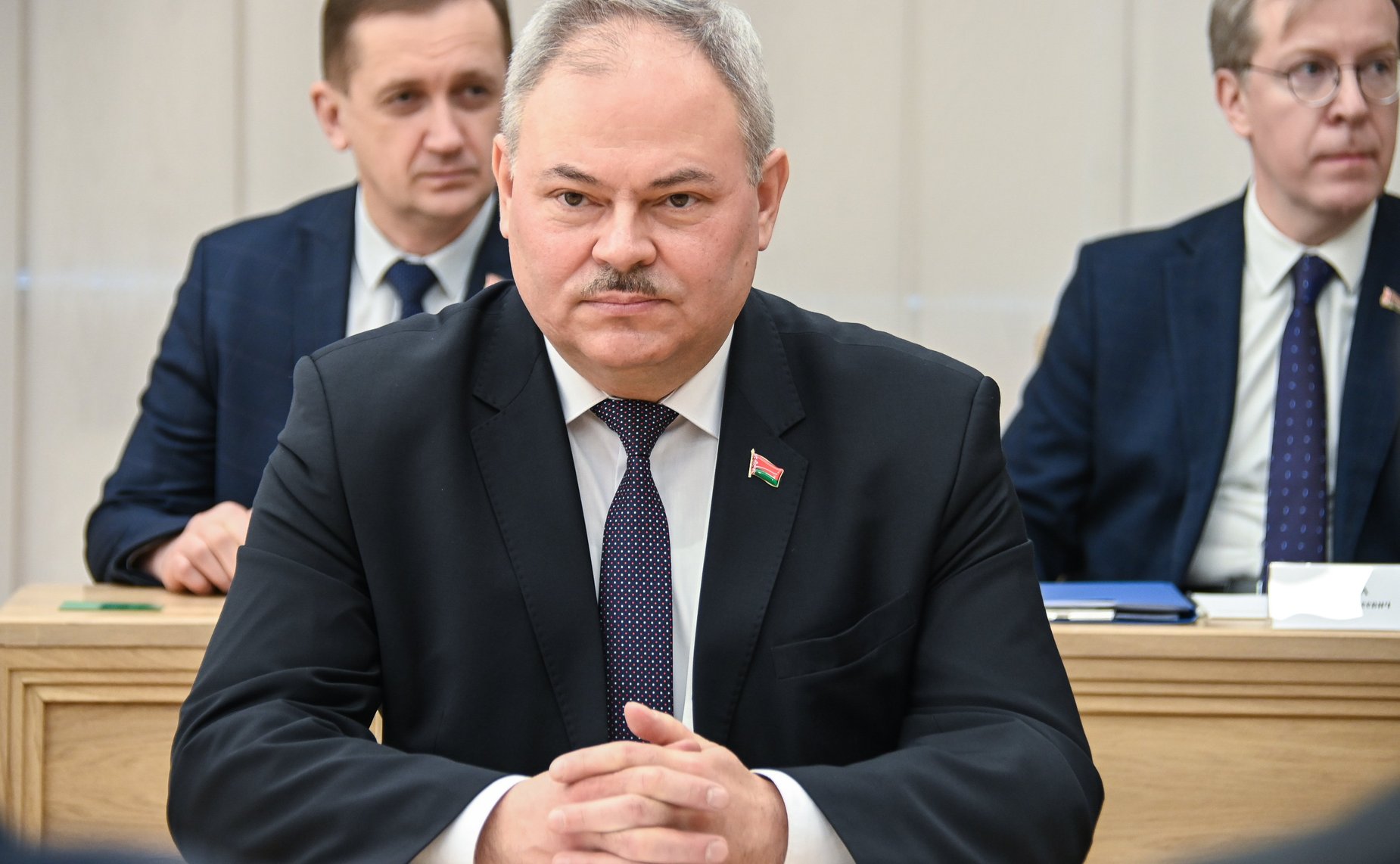 Российские законодатели в рамках визита провели встречу с Председателем Совета Республики Национального собрания Республики Беларусь Натальей Кочановой