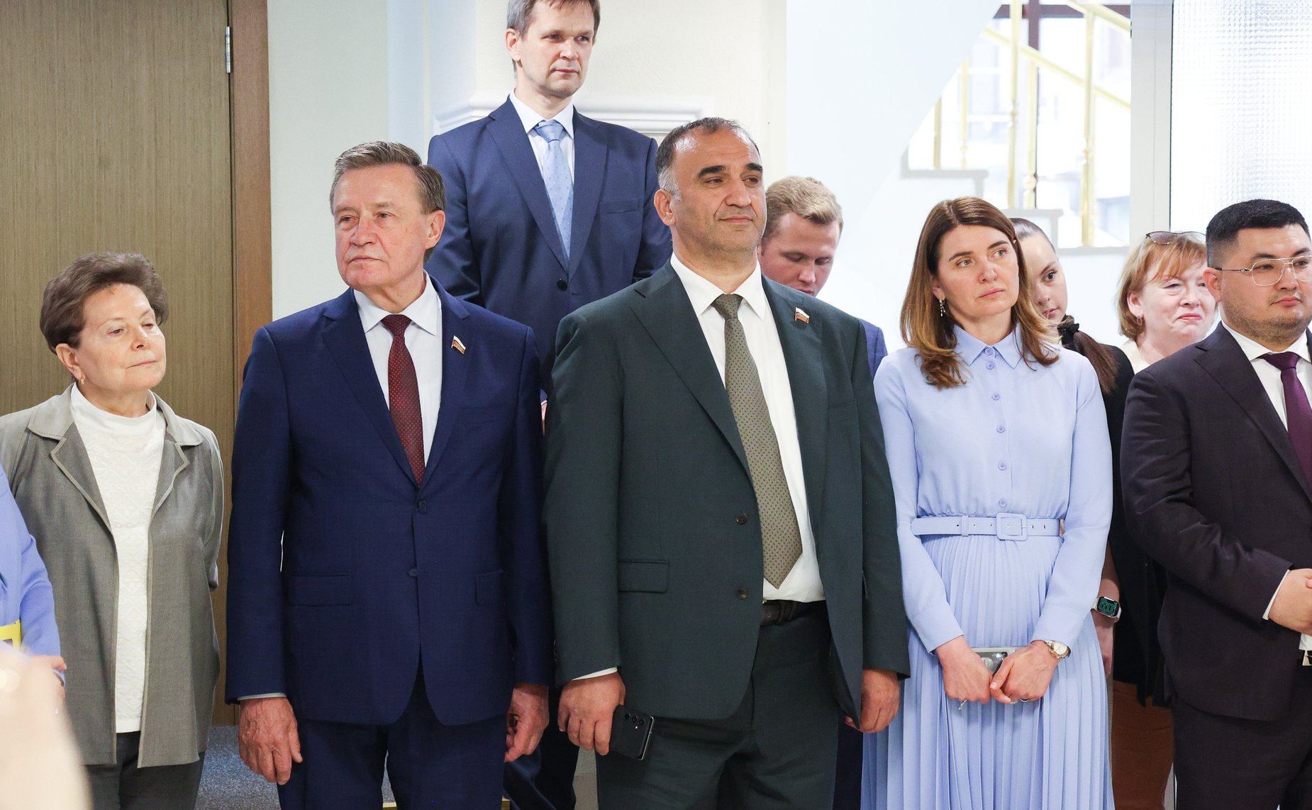 Открытие выставки «Новая реальность глазами юных строителей будущей России»