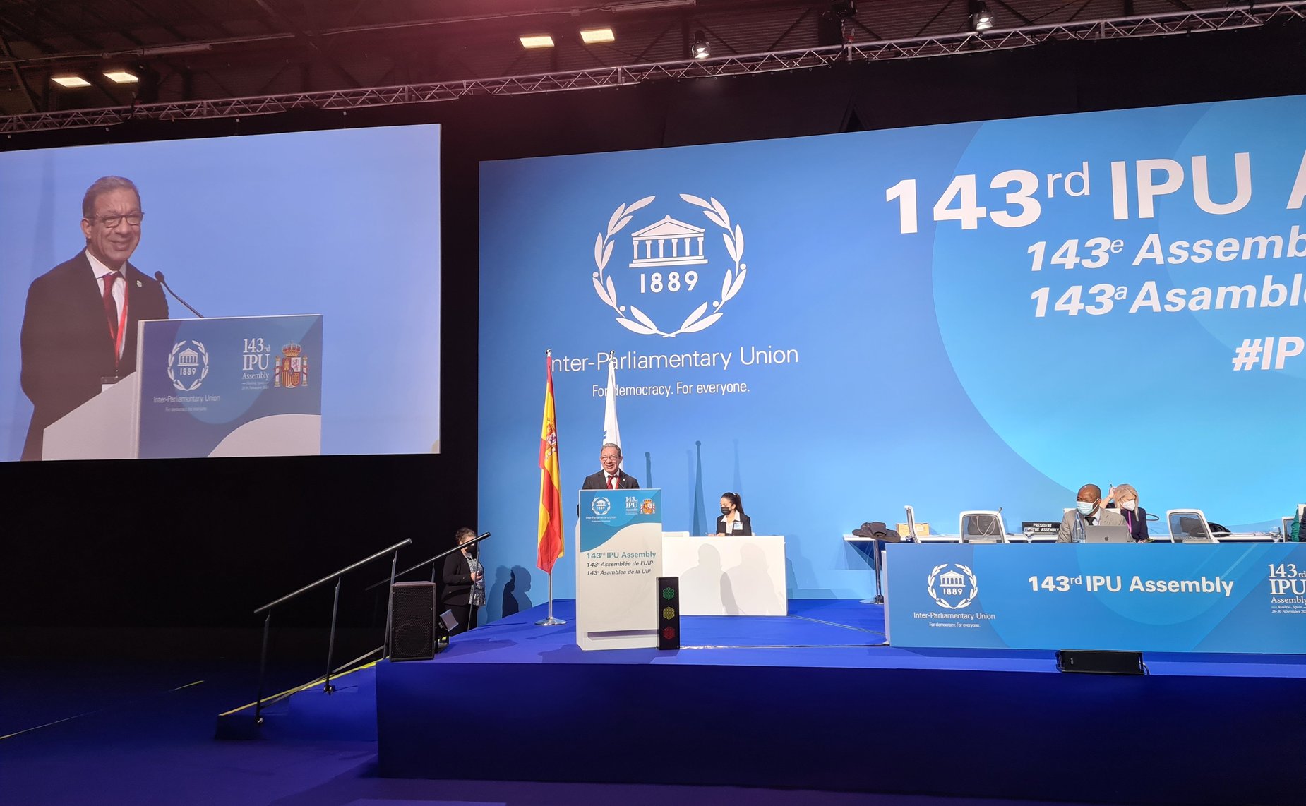 В Мадриде открылась 143-я Ассамблея Межпарламентского союза